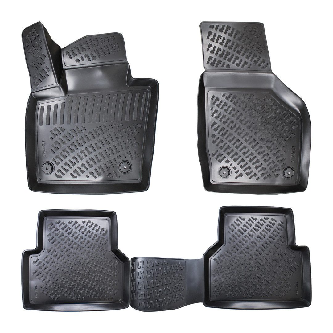 fussmattenprofi.com Auto-Fußmatte 3D Auto Fussmatten für Audi Q3 (1.Gen) (8U) 2011-2018 (1 St), Audi Q3