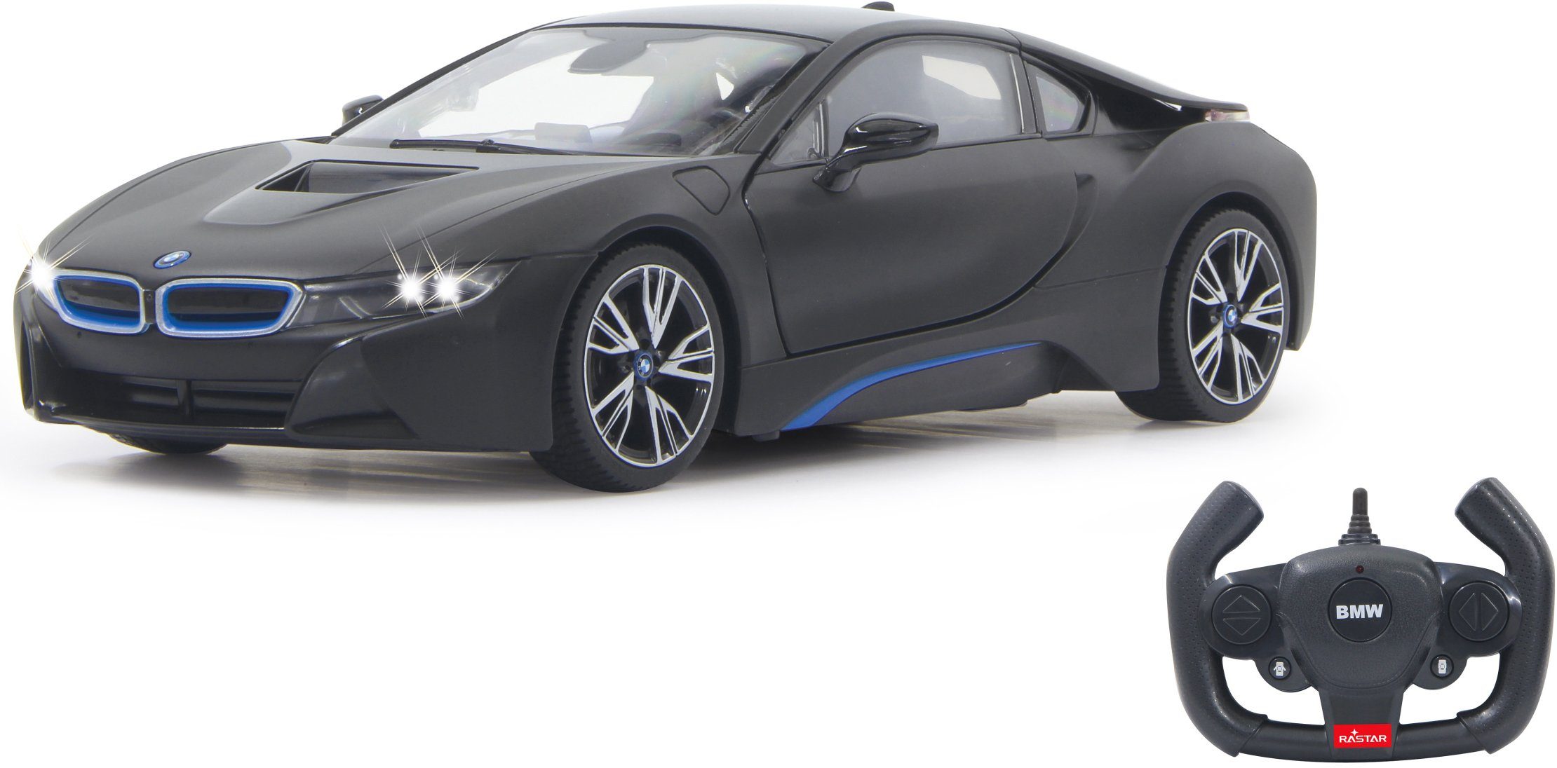 Jamara RC-Auto BMW i8 1:14 schwarz