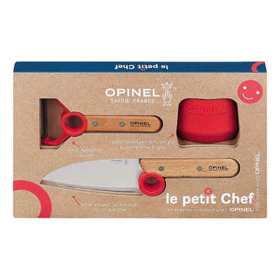 Opinel Messer-Set Le petit Chef Küchenmesser-Set für Kinder (Set, 3-tlg), für Kinder