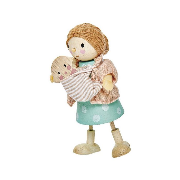 Tender Leaf Toys Puppenhausmöbel Mrs Goodwood & Baby für Puppenhaus