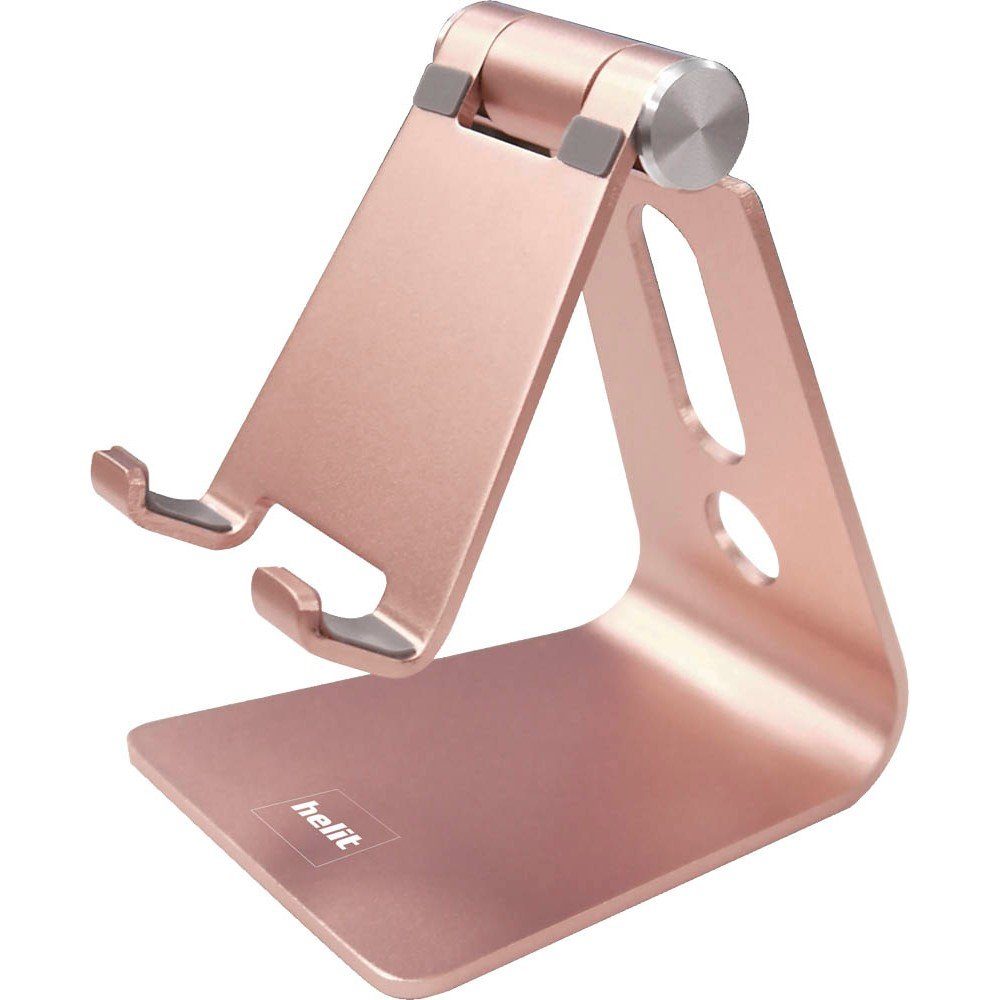HELIT Smartphone-Halterung 1 Handyständer "the lite stand" Alu 7,4x7,9x10cm rosegold