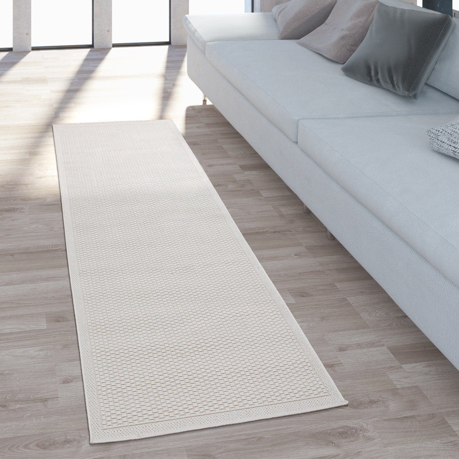 Paco Home Teppich Timber 125, rechteckig, Höhe: 4 mm, Flachgewebe, Sisal Op günstig online kaufen