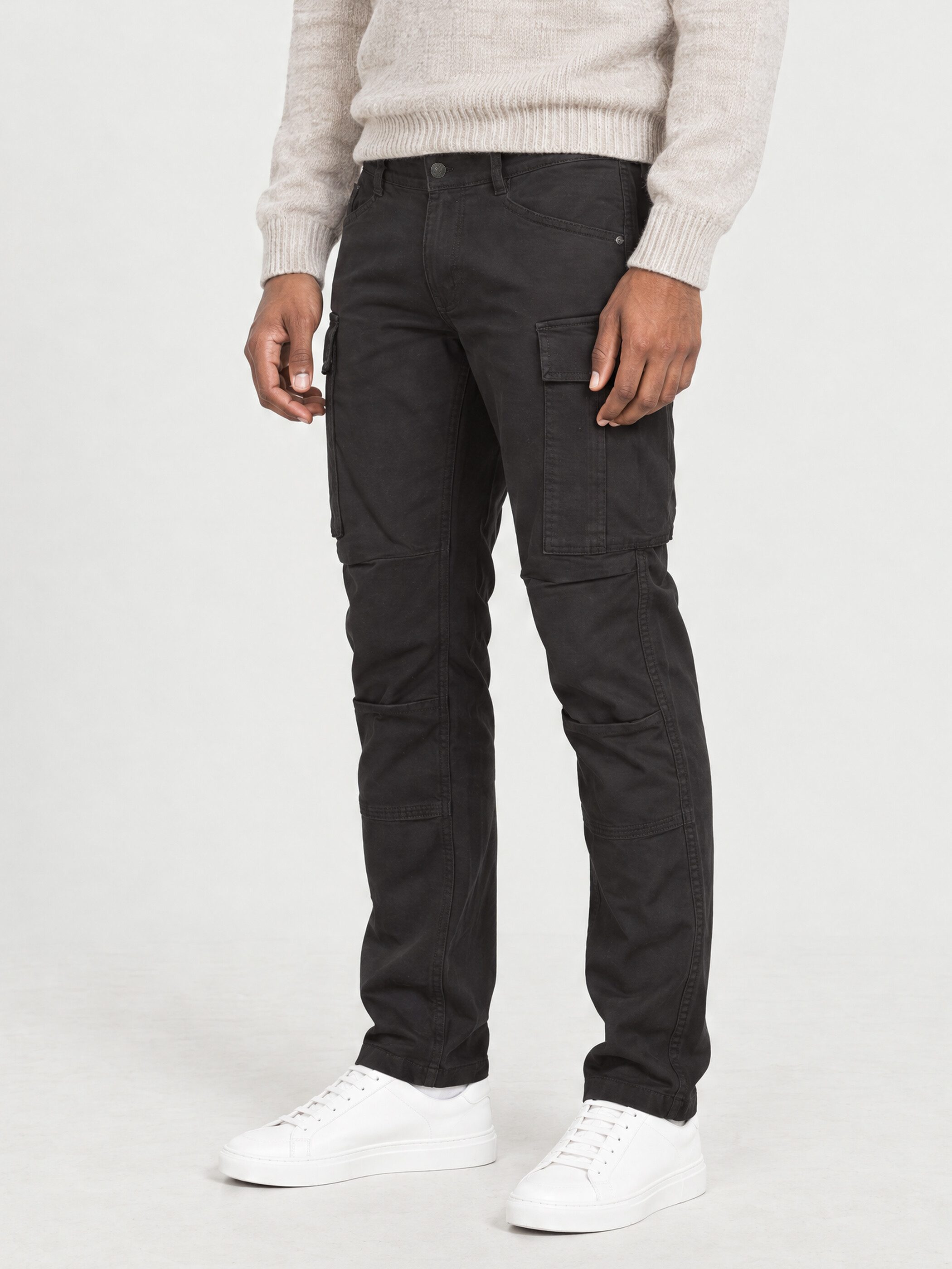 Yazubi Cargohose elegante Cargo Chino mit Stretch Slim Fit Herren Hosen für Männer, Cargohosen & Cargopants, 7 Taschen – Bild 3 von 5