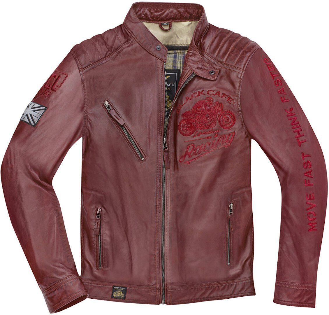 Black-Cafe London Motorradjacke Istanbul Motorrad Lederjacke