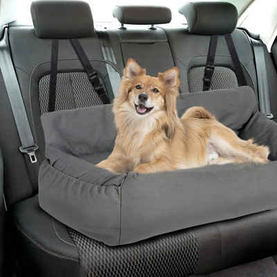 CALIYO Tierbett 2-in-1 Autositz und Bett für Hunde, Hundesitz Haustier-Autositz, für alle Arten von Autos, multifunktionales Hundebett