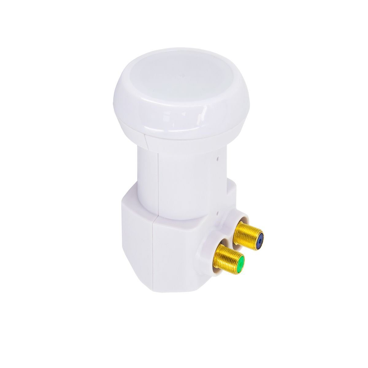 PremiumX Twin LNB PXV-T Empfangskopf 2 Sat Teilnehmer für Monoblock-LNB