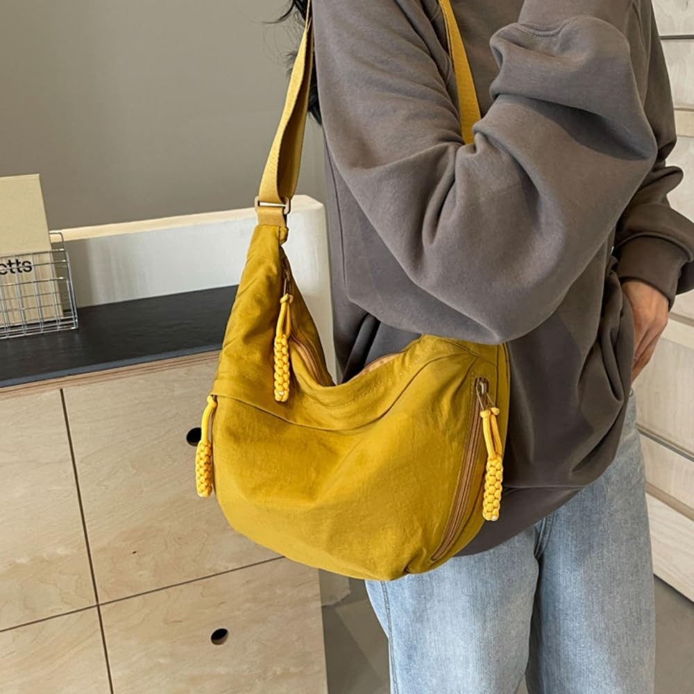 Cachito Bauchtasche Damen Gürteltasche Umhängetasche CrossBody, Nylon Schultertasche, Handtasche für Arbeit, Reisen, Alltag