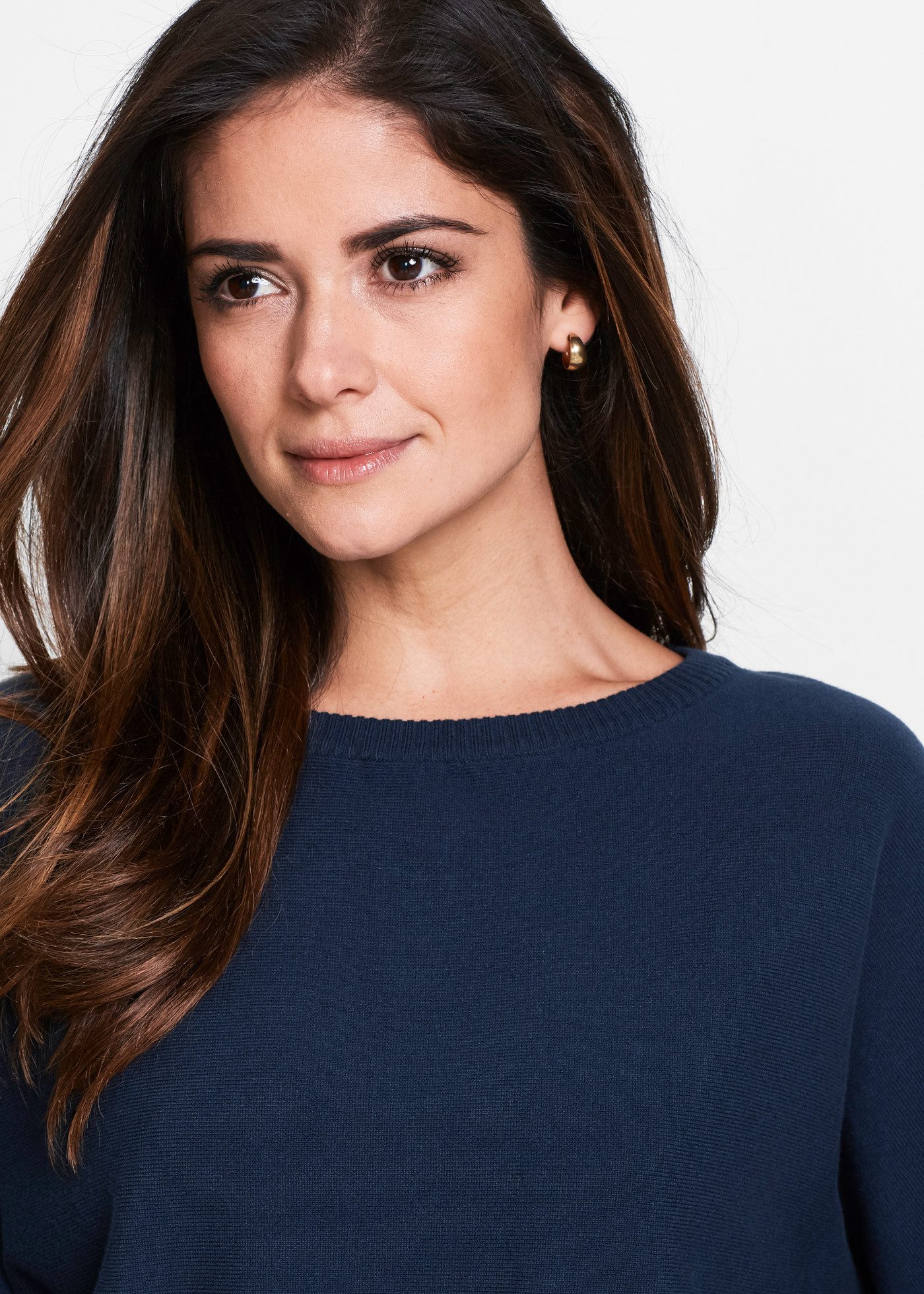 bonprix Strickpullover Pullover mit Fledermausärmeln