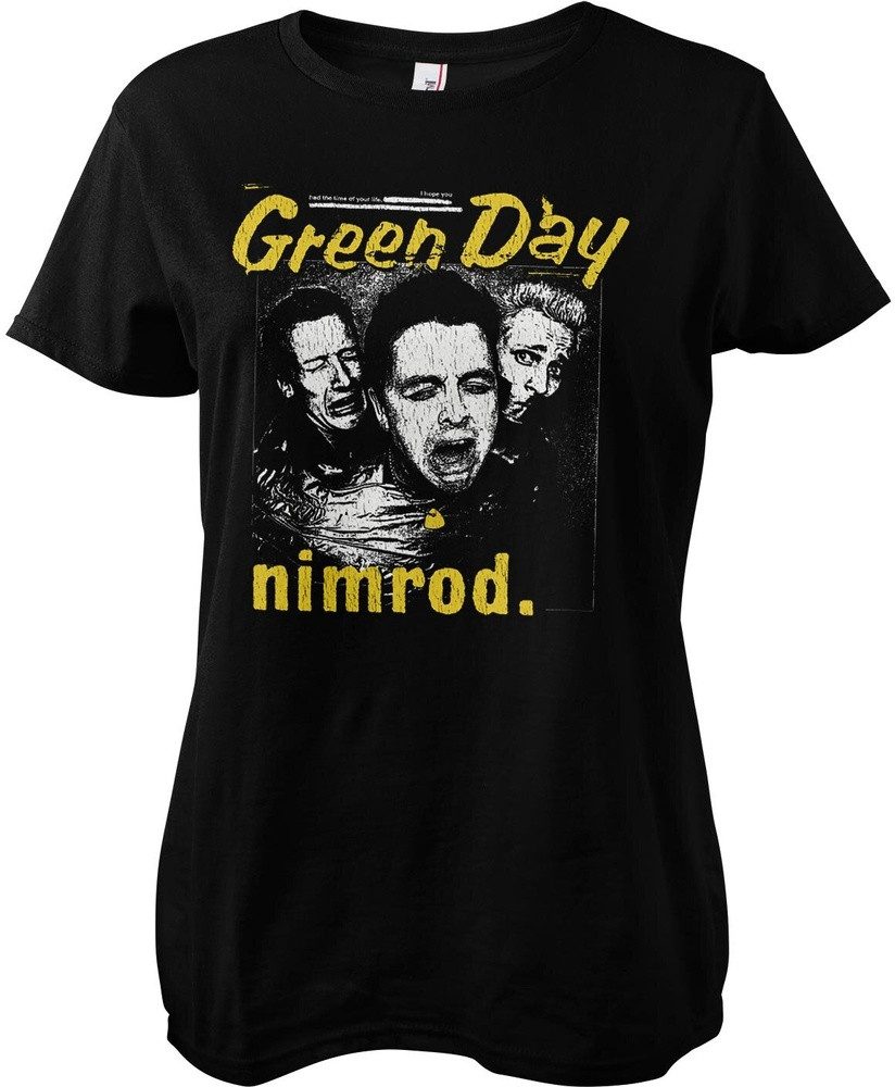 Green Day T-Shirt Nimrod Girly Tee
