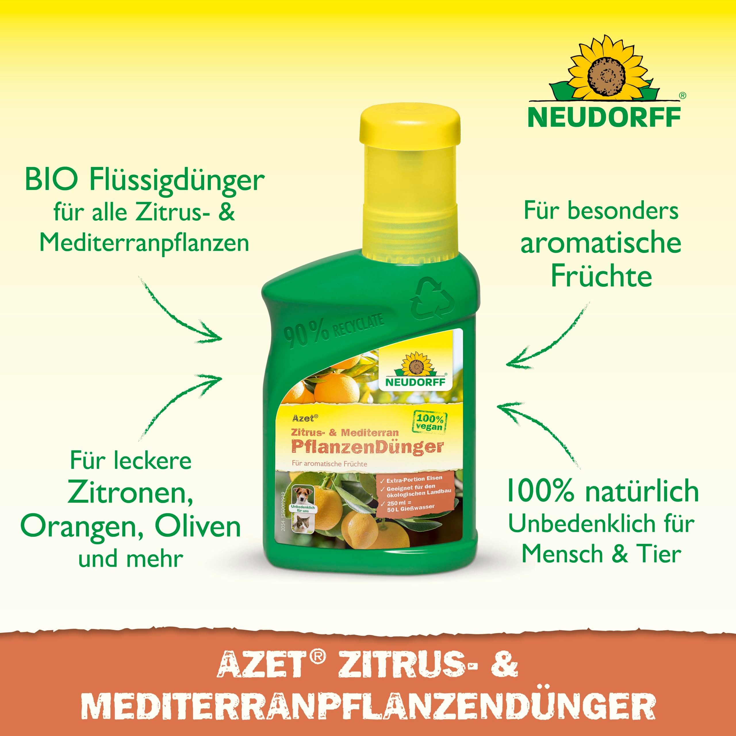 Neudorff Rasendünger Azet Zitrus- & MediterranpflanzenDünger günstig online kaufen