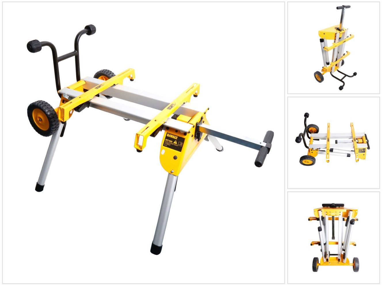 DeWalt Kapp- und Gehrungssäge DE 7400 Fahrbares Untergestell für Tischsäge DW744XP / DW745