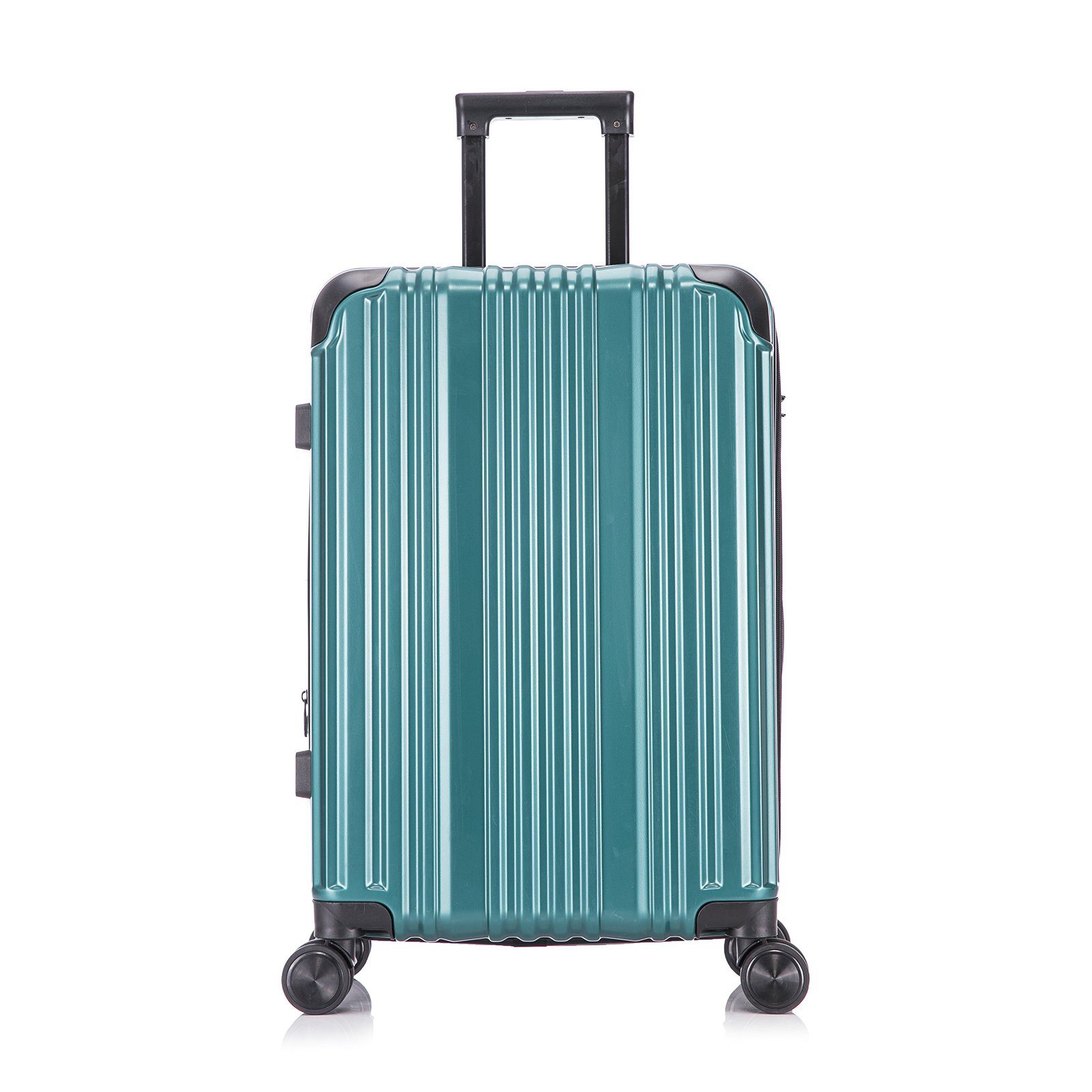interGo Hartschalen-Trolley Reisekoffer mit 4 Rollen günstig online kaufen