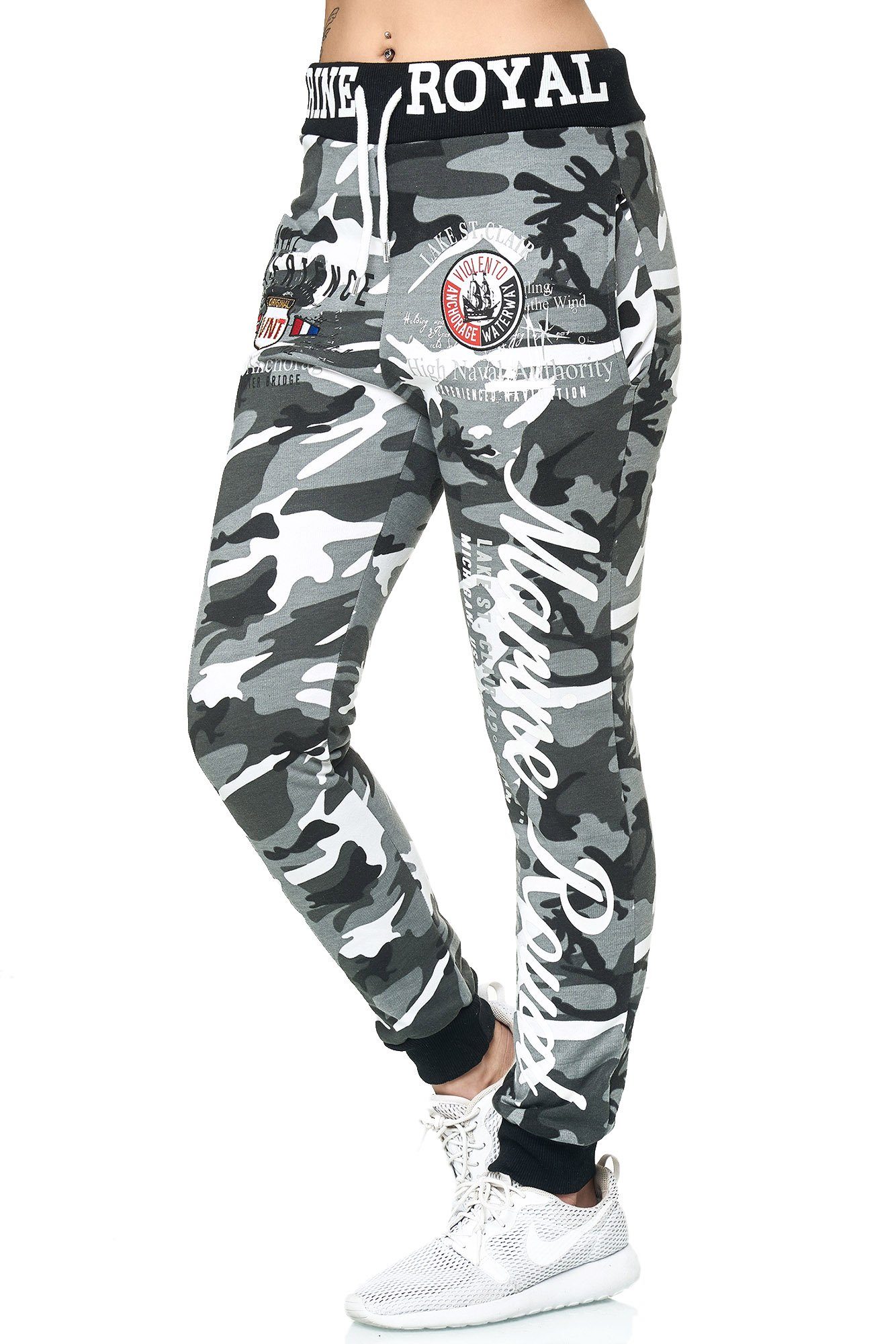 L.gonline Jogginghose Damen JoggingHOSE lang, Trainingshose Baumwolle, Spor günstig online kaufen