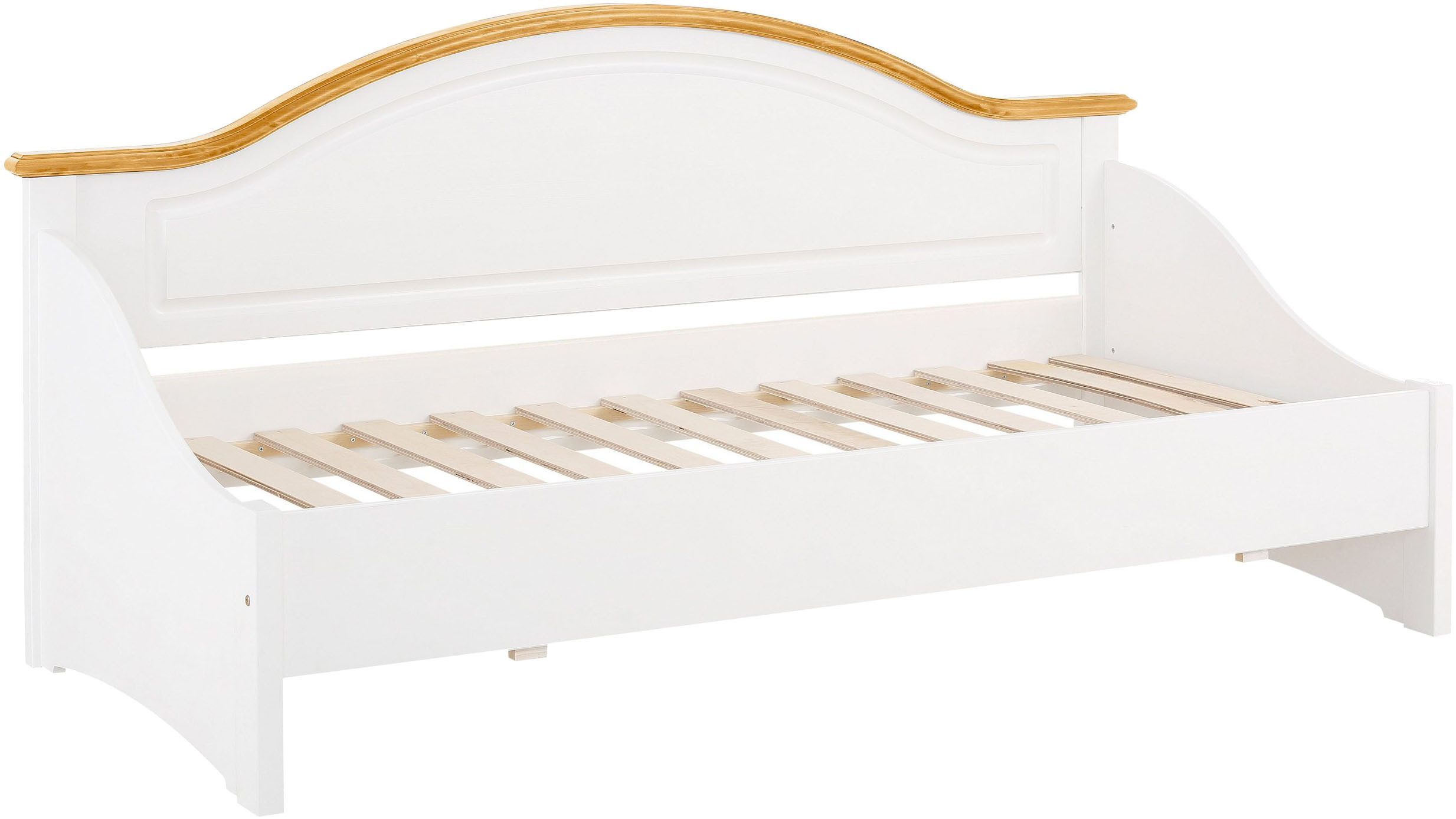OTTO home Daybett Konrad, stabile Konstruktion aus massiver Kiefer, mit Rollrost