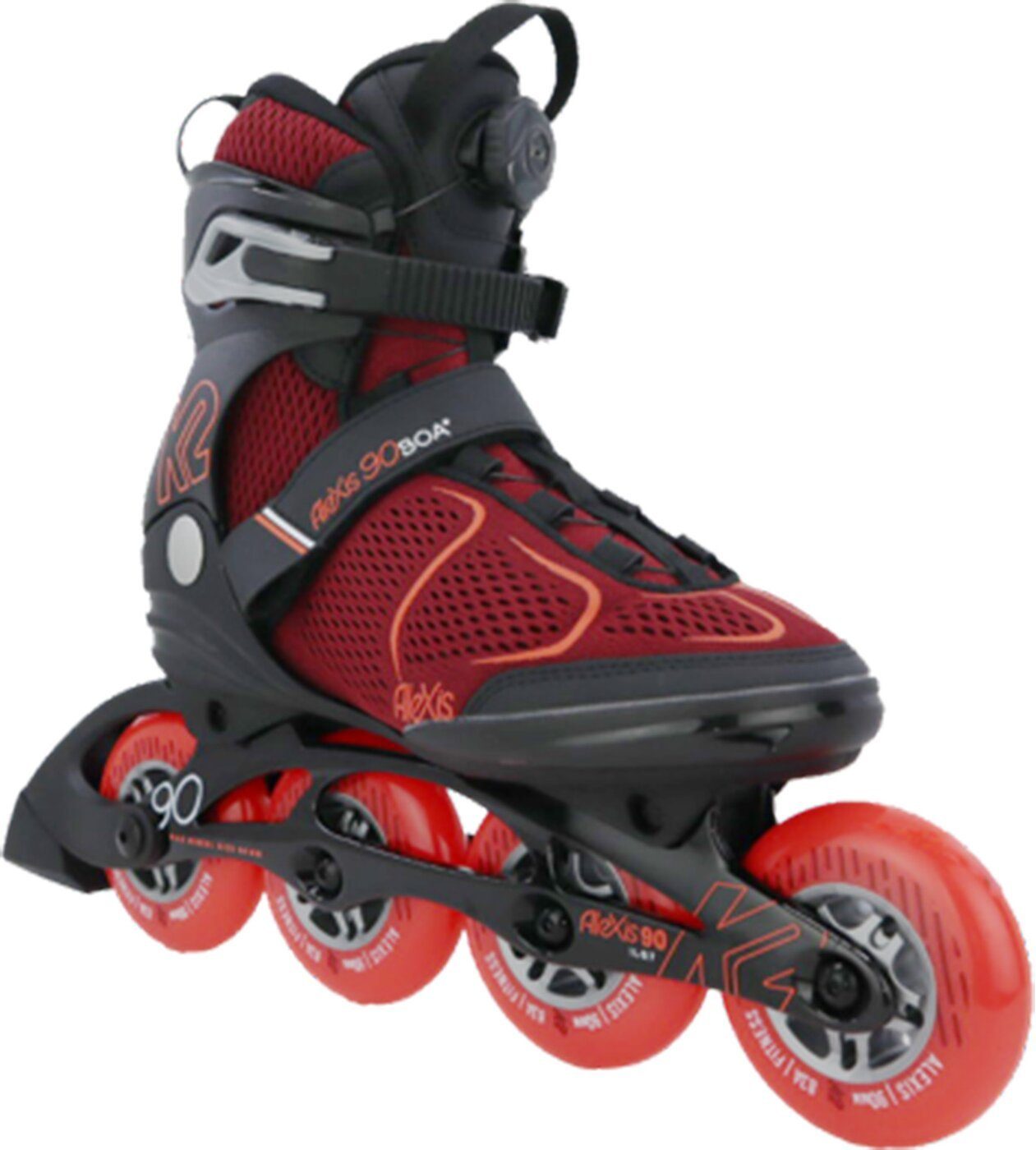 K2 Inlineskates ALEXIS 90 BOA burgandy_orange