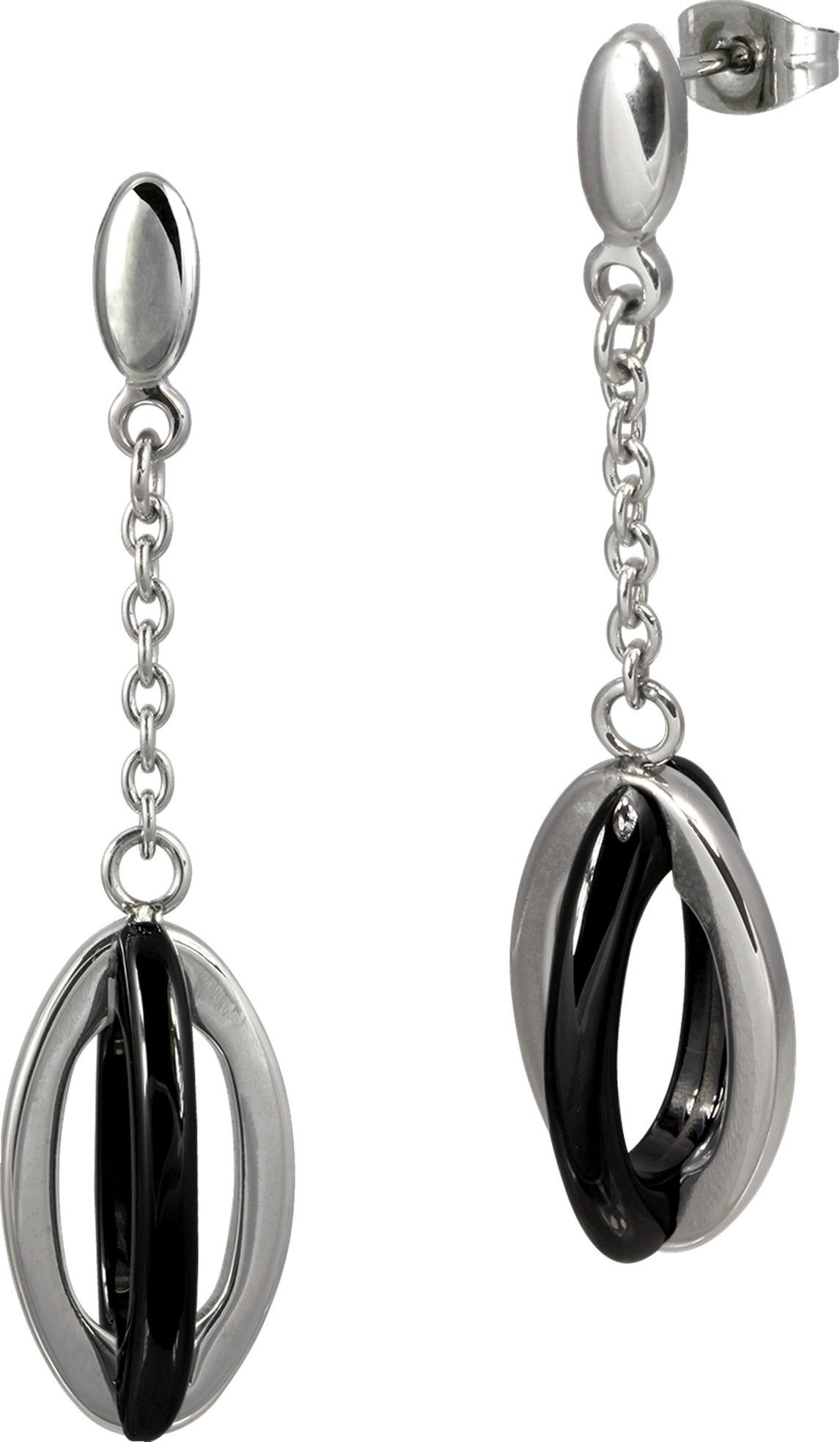 Amello Paar Ohrhänger Amello Ohrringe Edelstahl Keramik (Ohrhänger), Damen günstig online kaufen