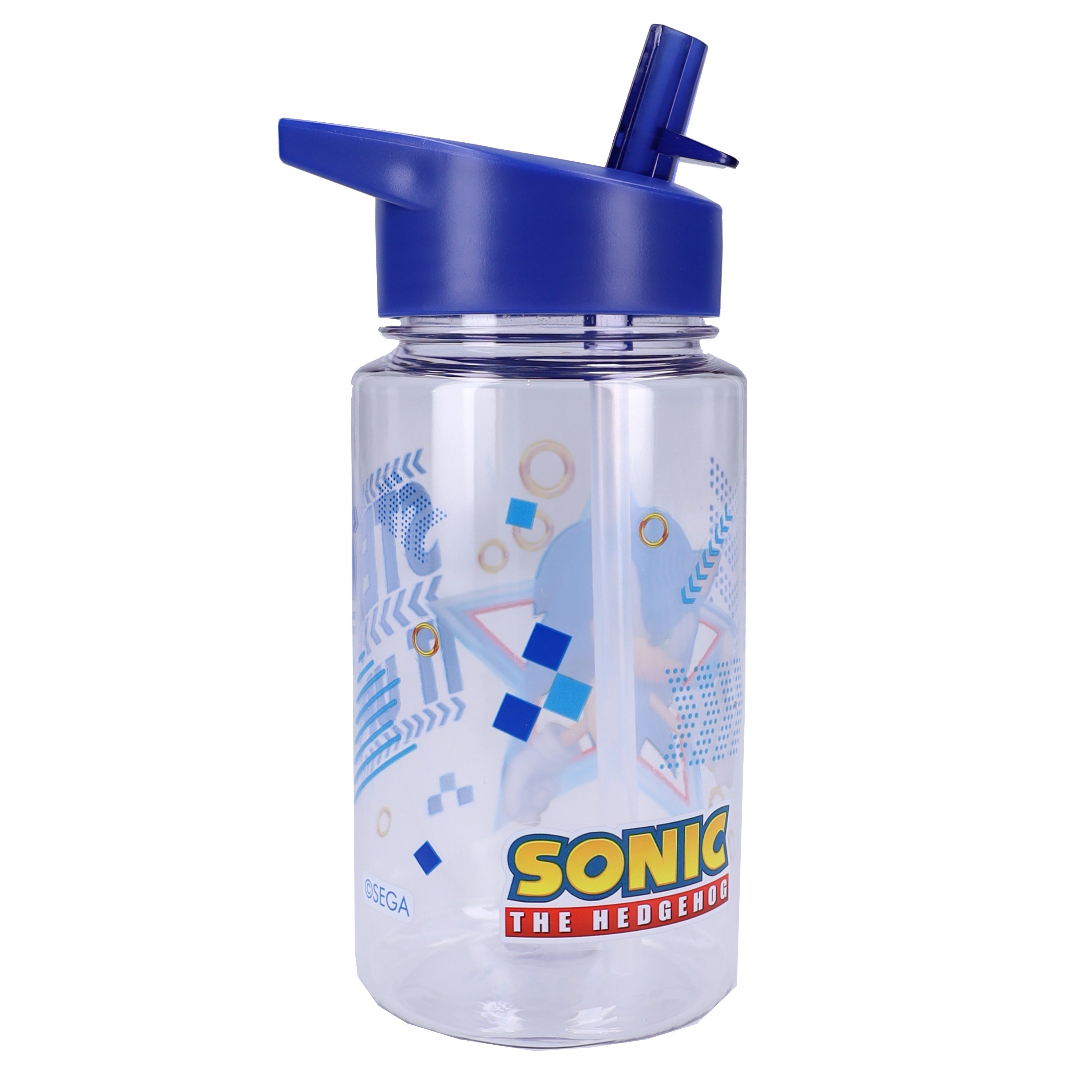 Sonic The Hedgehog Trinkflasche Trinkflasche Drink Up 450 ml für Schule und Freizeit – Bild 3 von 5