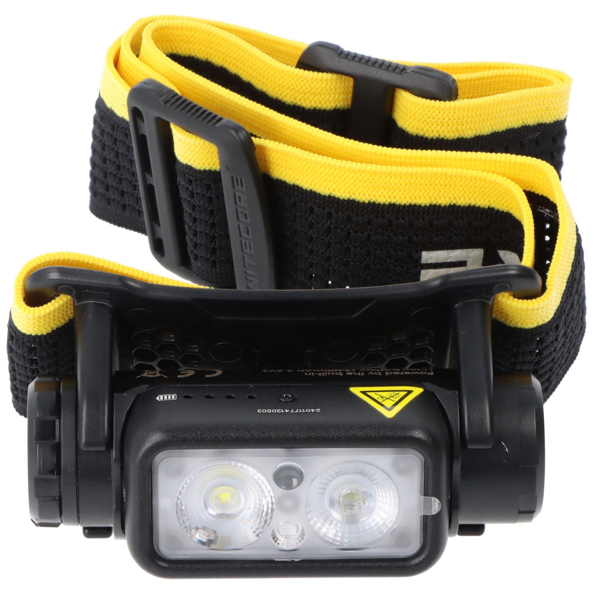 LED Taschenlampe Nitecore NU43 LED Kopflampe mit 1400 Lumen, leichteste Stirnlampe der