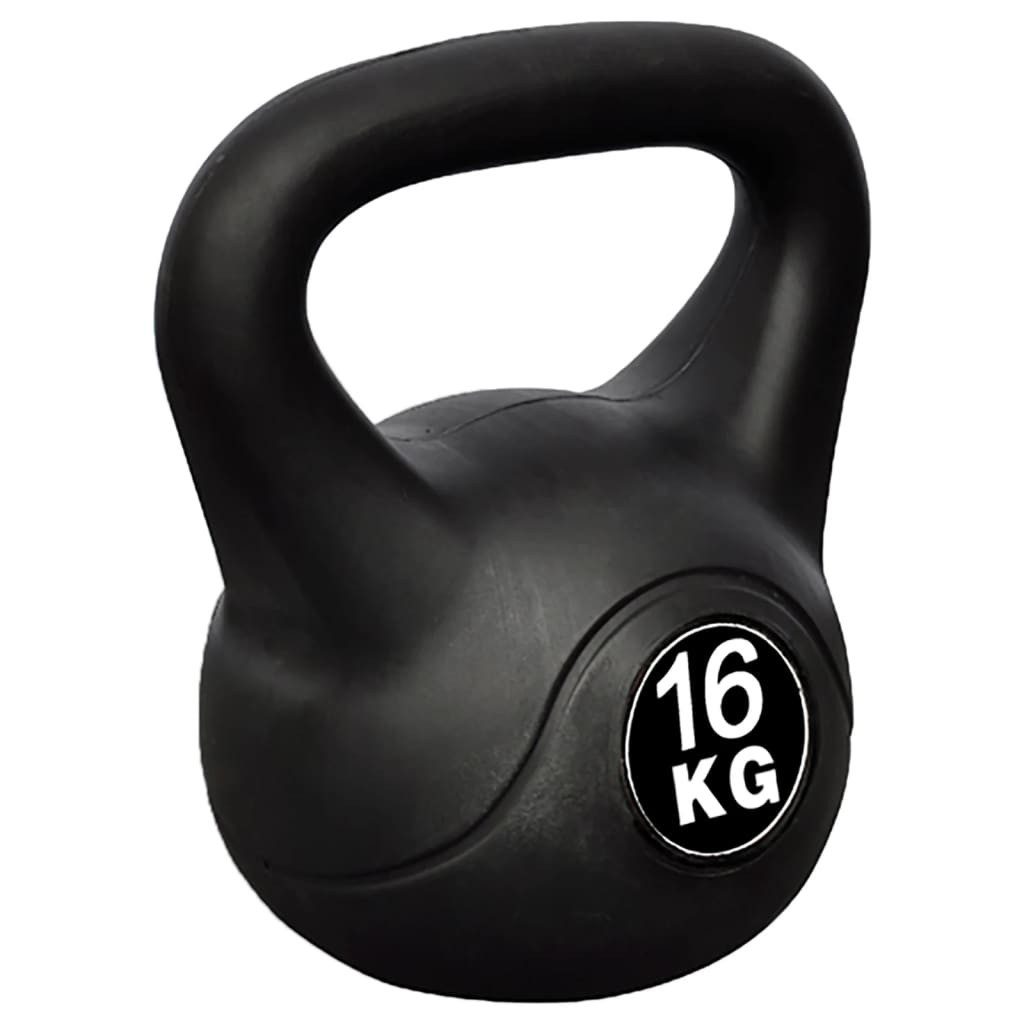 vidaXL Gymnastikhantel Kugelhantel 16 kg
