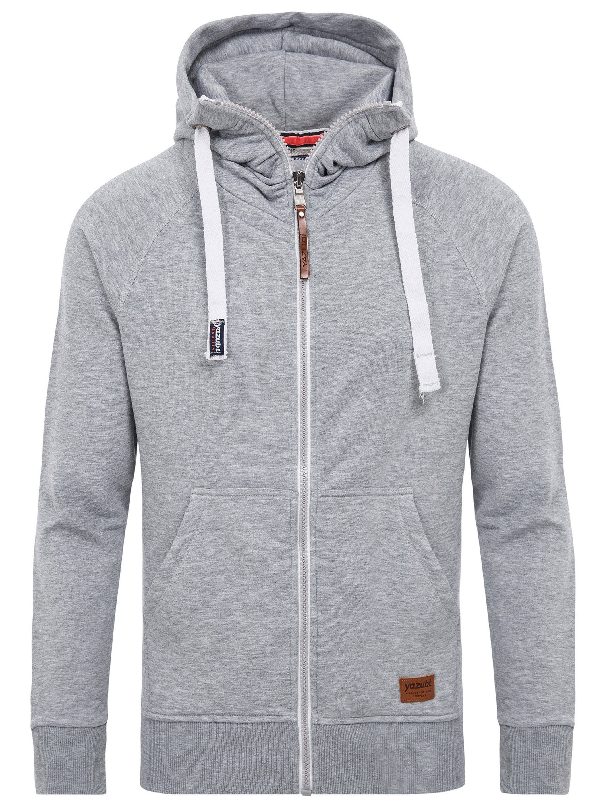 Yazubi Kapuzensweatjacke Jacob Zip Hoodie mit Kapuze günstig online kaufen