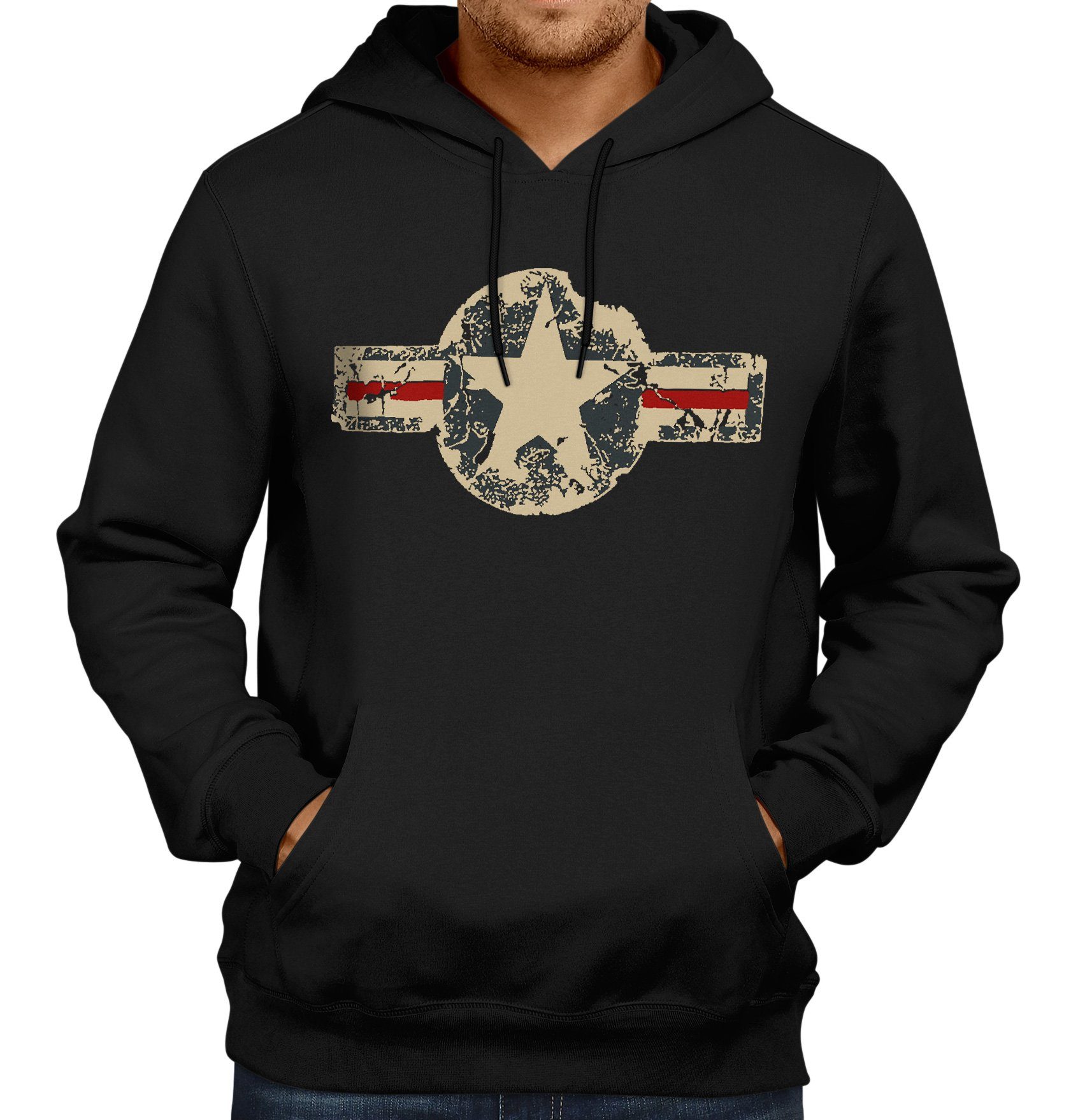 Kapuzensweatshirt für US Army Fans: USAF