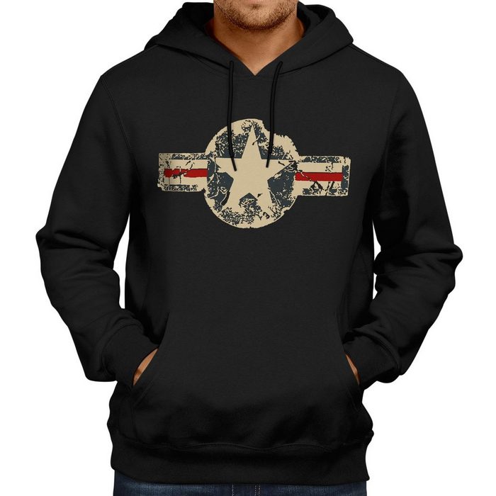 GASOLINE BANDIT® Kapuzensweatshirt für US Army Fans: USAF