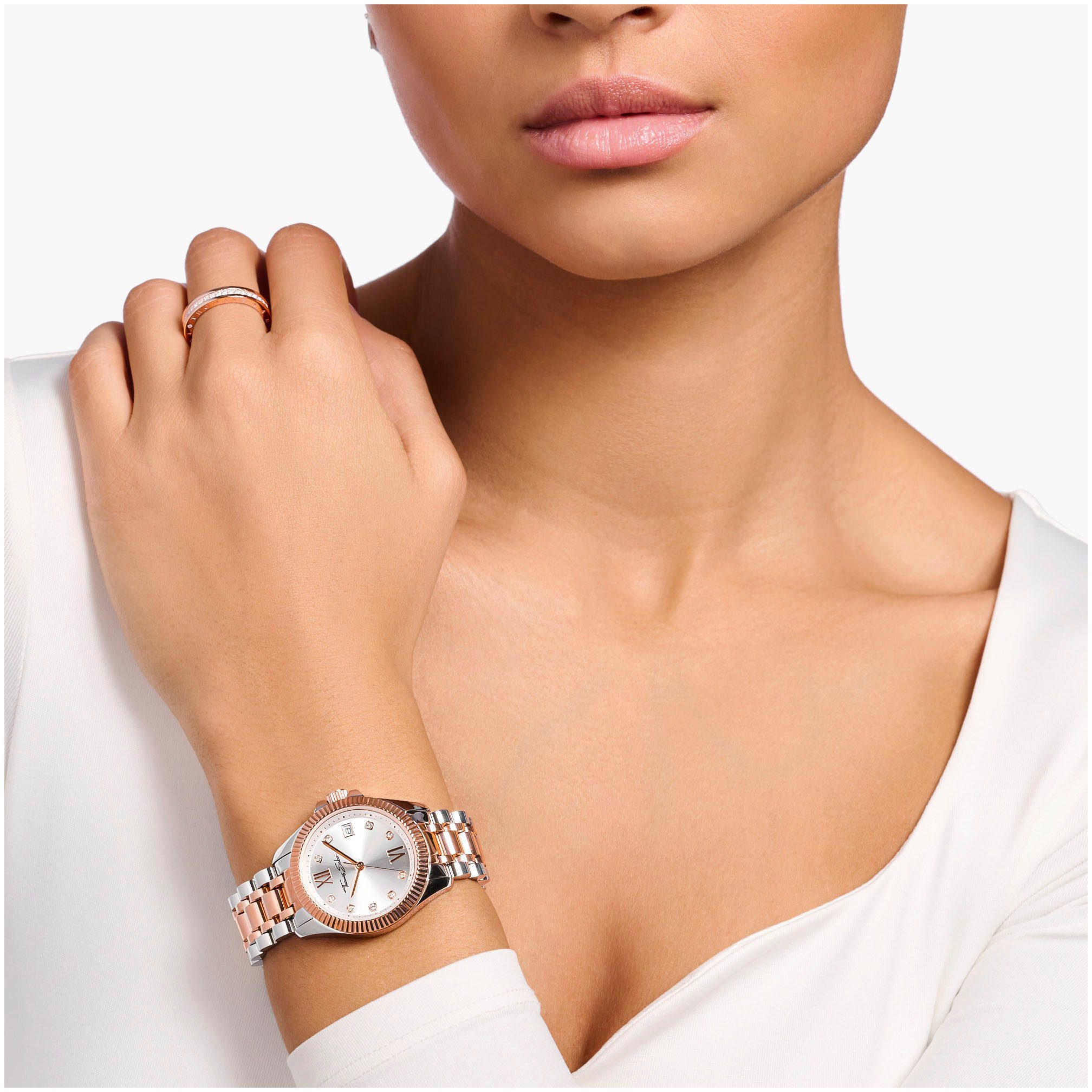 THOMAS SABO Quarzuhr DIVINE WA0219-272-201-33 MM, günstig online kaufen