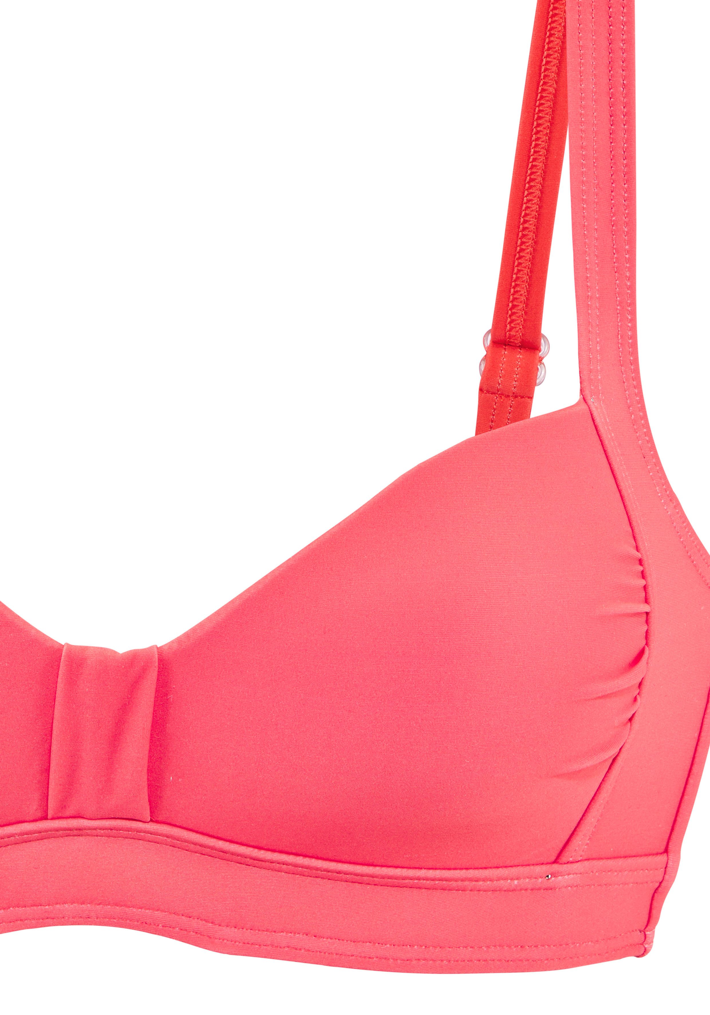 LASCANA Bandeau-Bikini-Top Ronda, bis G Cup, ohne Bügel
