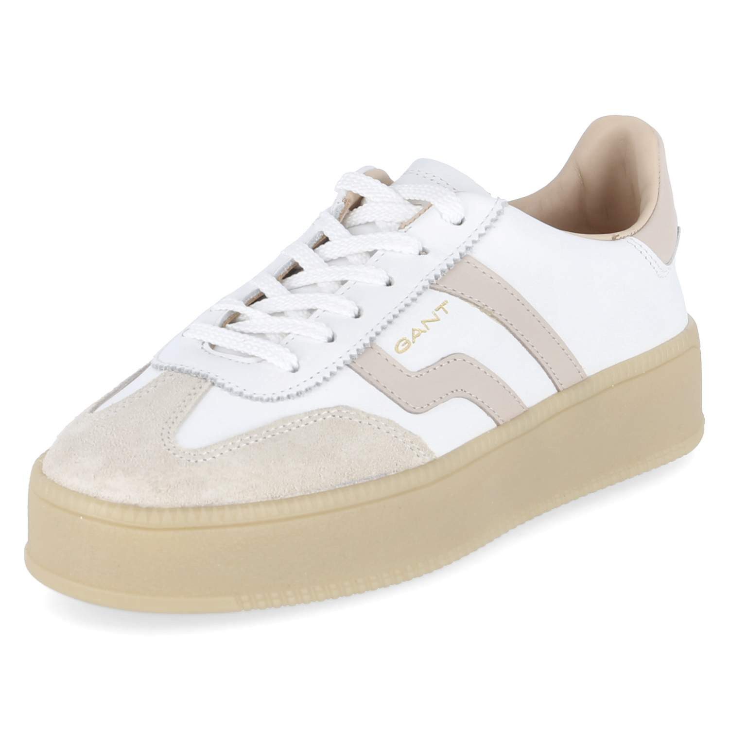 Gant Gant 32531202/G265 Damen Leder weiss-kombi Schnürschuh günstig online kaufen