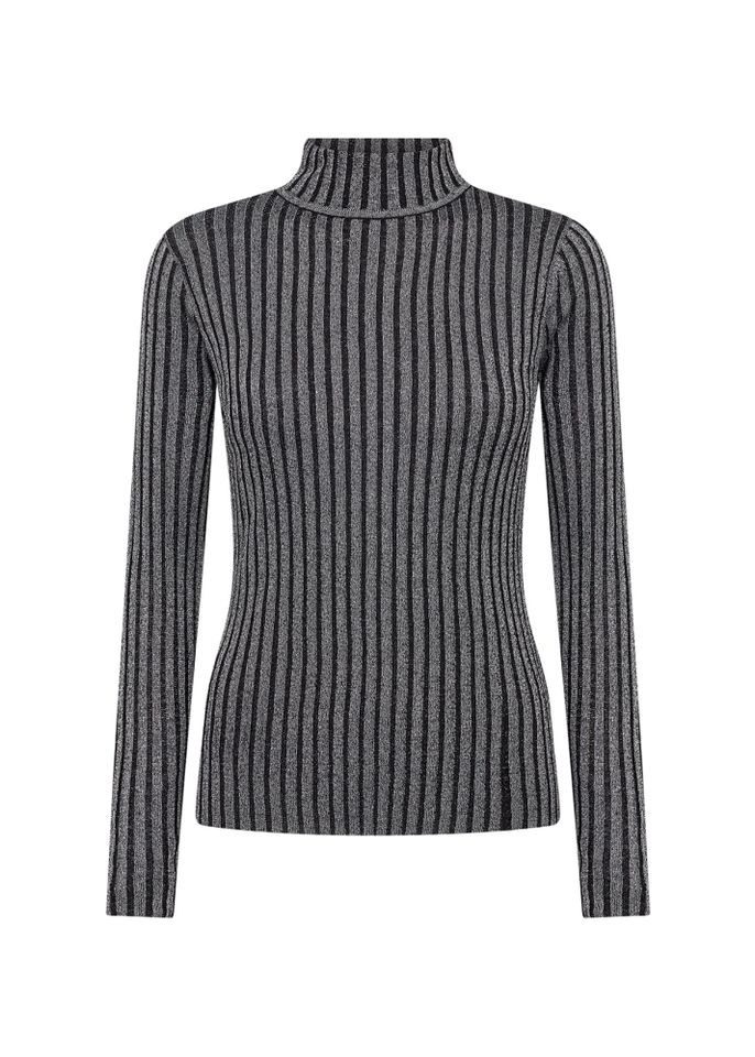 soyaconcept Strickpullover - figurbetonter Langarmpullover mit günstig online kaufen