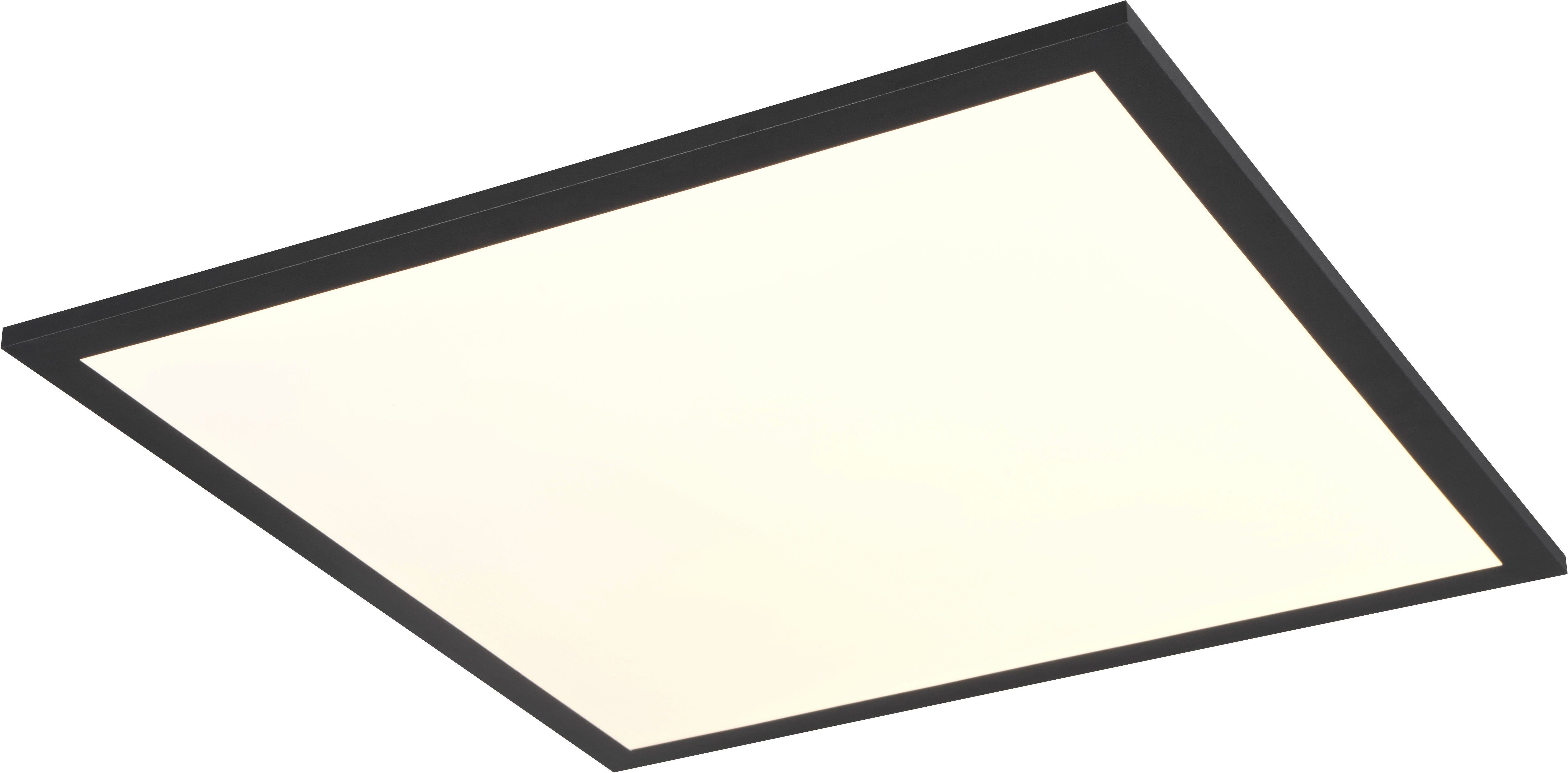Reality Leuchten LED Panel BETA, LED Deckenleuchte, CCT 2700-6500K Fernbedienung, CCT - über Fernbedienung, Dimmfunktion, Farbwechsel, Fernbedienung, Infrarot inkl., Memoryfunktion, Nachtlichtfunktion, LED fest integriert, Farbwechsler, RGB, RGB Multicolor Farbwechsel dimmbar Memoryfunktion
