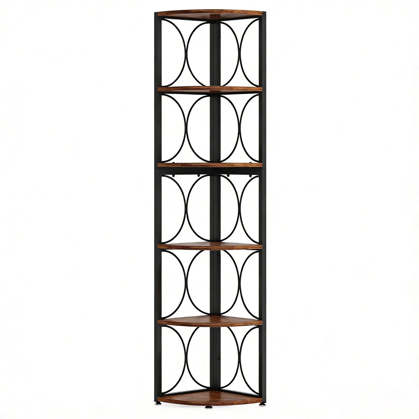 Celya Eckregal Eckregal, 170 cm hoch rustikales Bücherregal