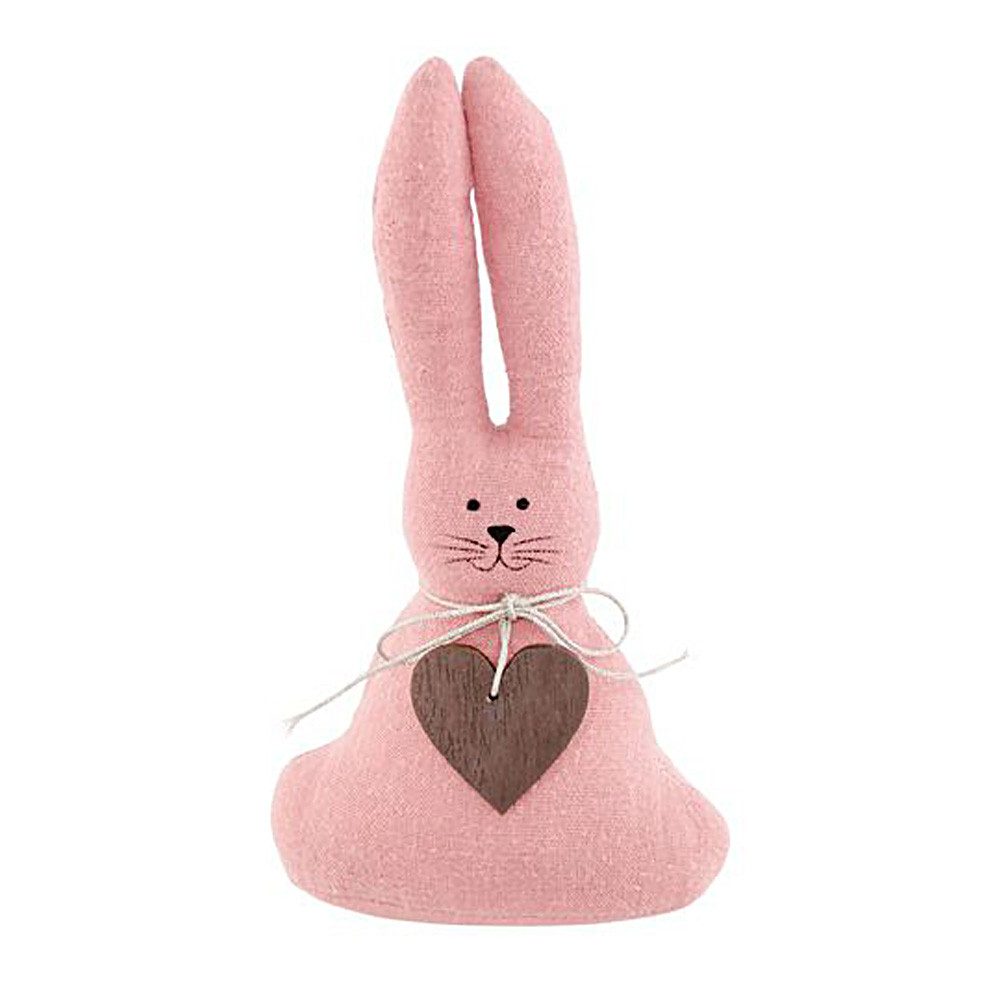 RIFFELMACHER & WEINBERGER Osterhase Osterhase aus Stoff rosa 17cm