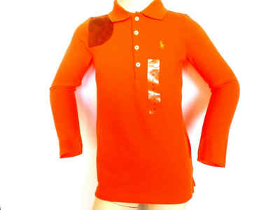 Langarm-Poloshirt Ralph Lauren Kinder Poloshirt, Polo Ralph Lauren Polotunic Poloshirt Tops