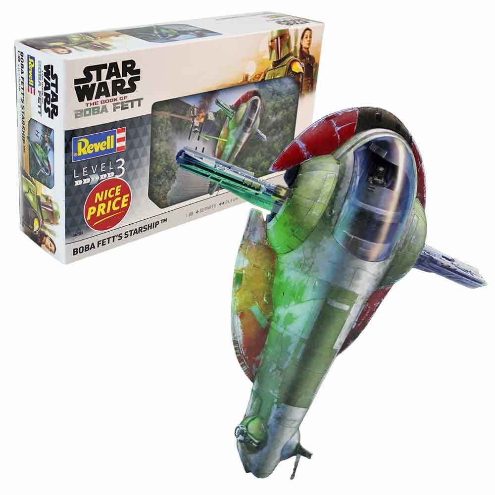 Revell® Modellbausatz Boba Fett Starship Bausatz von Revell 1:88, Maßstab 1:88