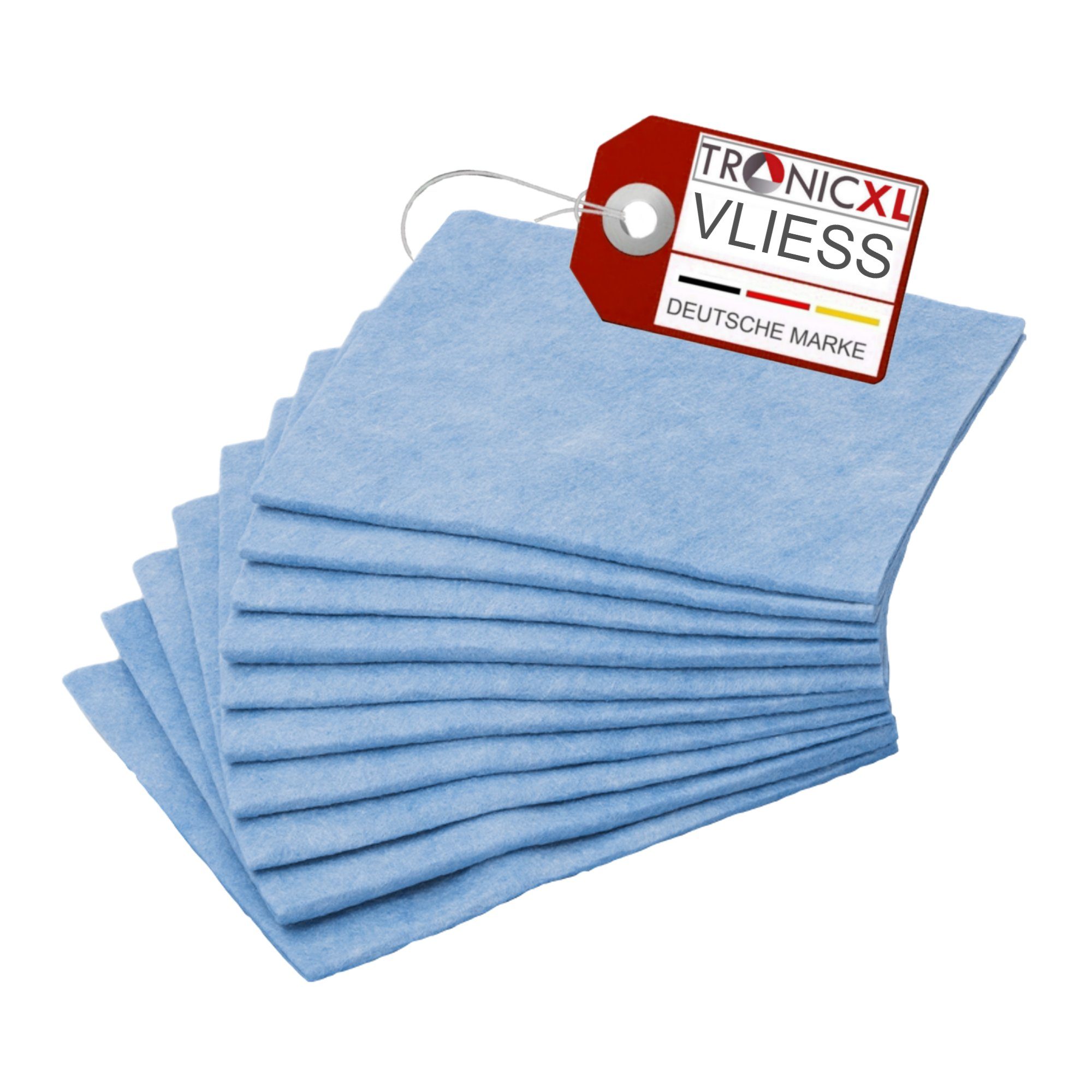 TronicXL 20 Stück Gastro Vlies Allzwecktücher Allzwecktuch Putztuch Spültuch Reinigungstuch (VLIES, 40x38 cm, 20-tlg)