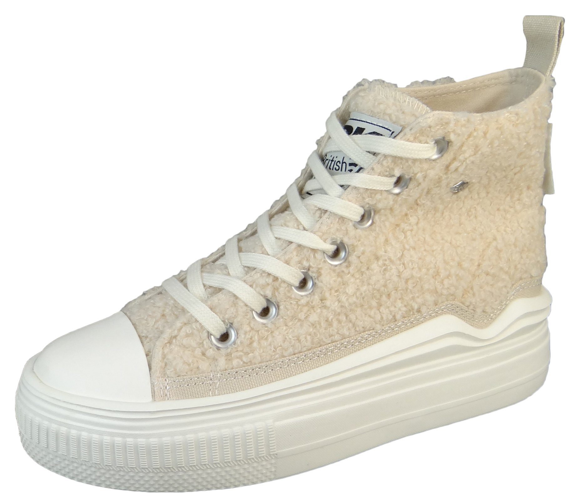 B52-3732 01 Beige/Off White Sneaker