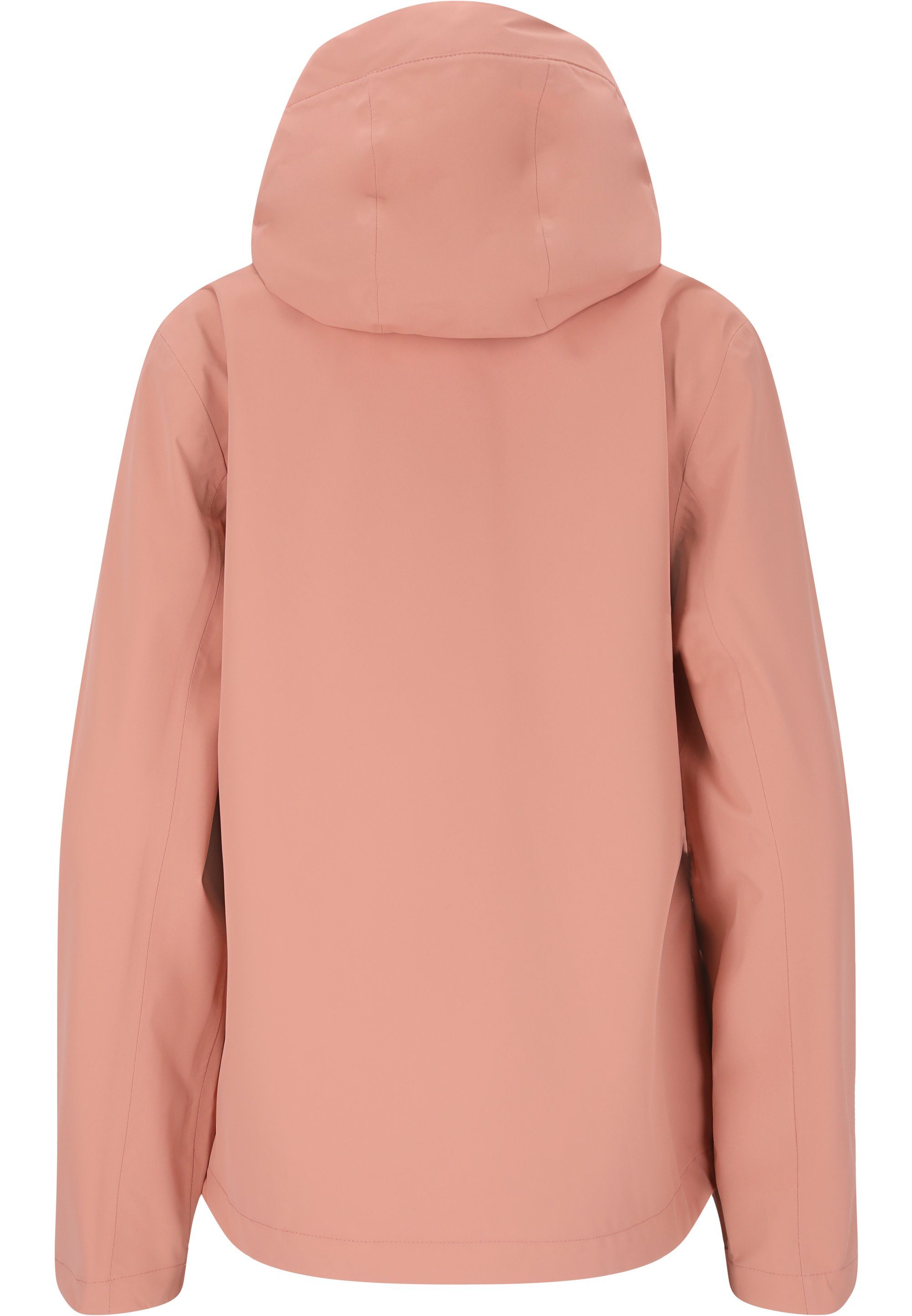 wasserdichtem WHISTLER Material wind- Osbourne aus rosa und Softshelljacke