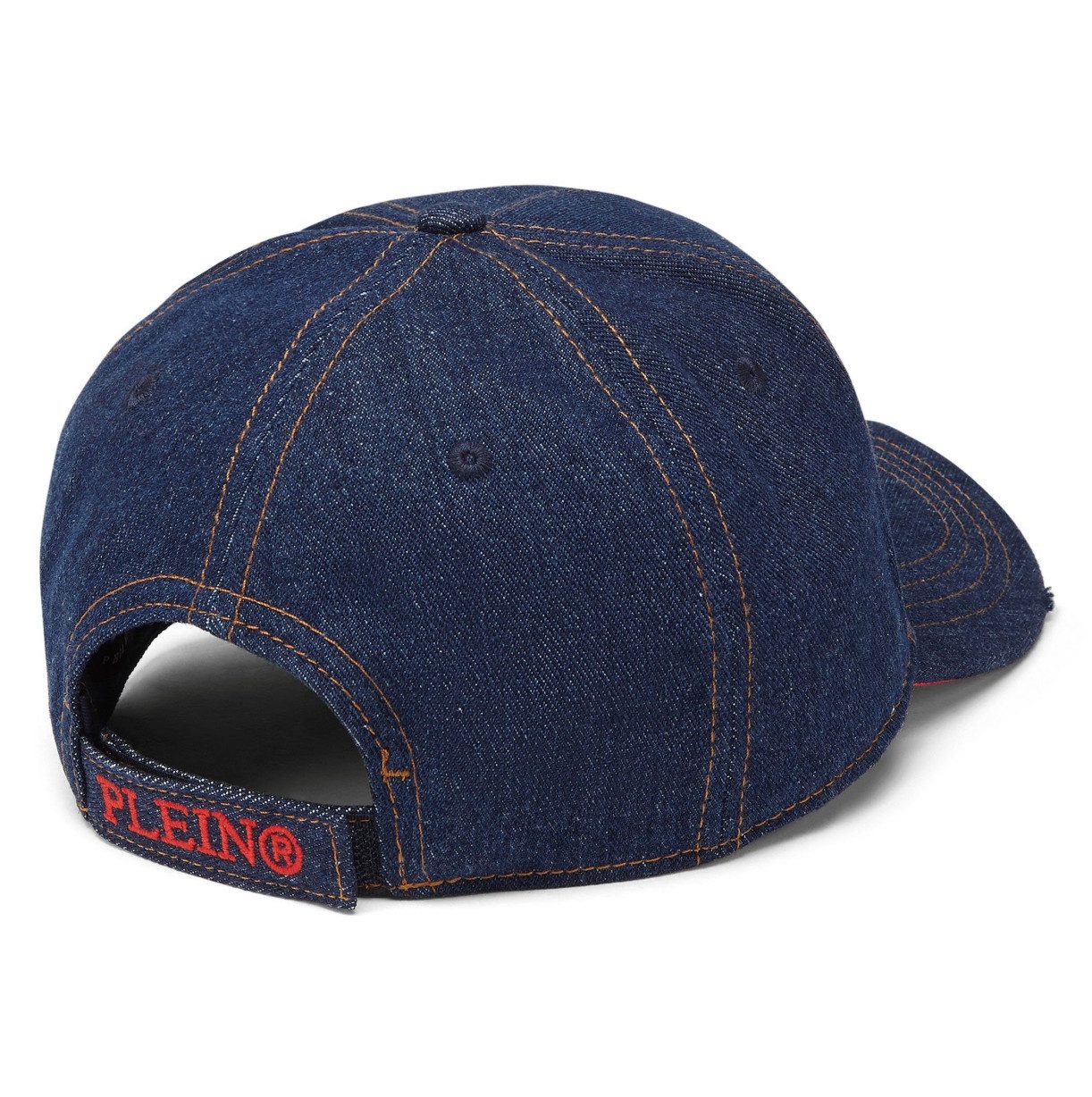 PHILIPP PLEIN Baseball Cap Iconic Kappe Unisex Limited metal Logo an der Seite