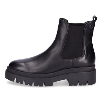 Tamaris Tamaris Damen Leder Chelsea Boot schwarz Chelseaboots