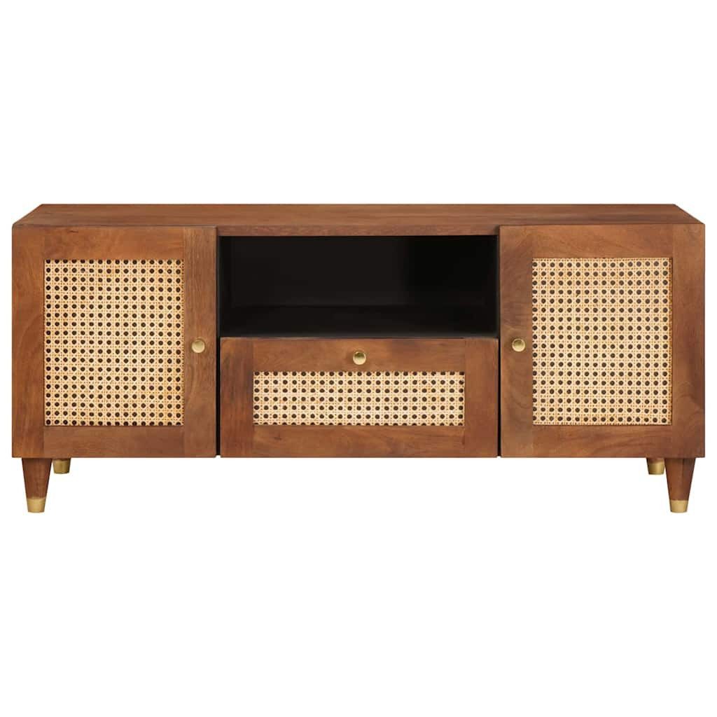 vidaXL Media-Regal Medienlagerung Schränke & Regale Braun 105 x 33,5 x 46 cm, 1-tlg.