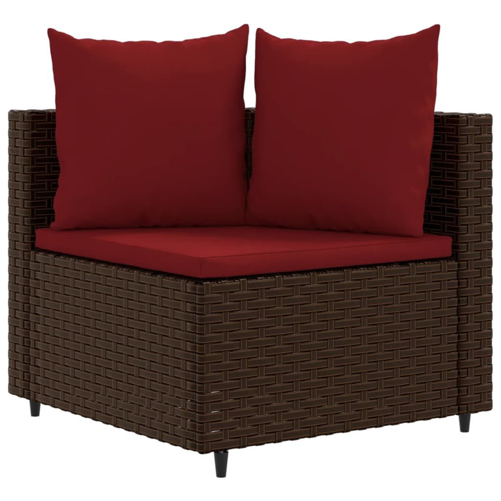 vidaXL Gartenlounge-Set 8-tlg. Garten-Sofagarnitur mit Kissen günstig online kaufen