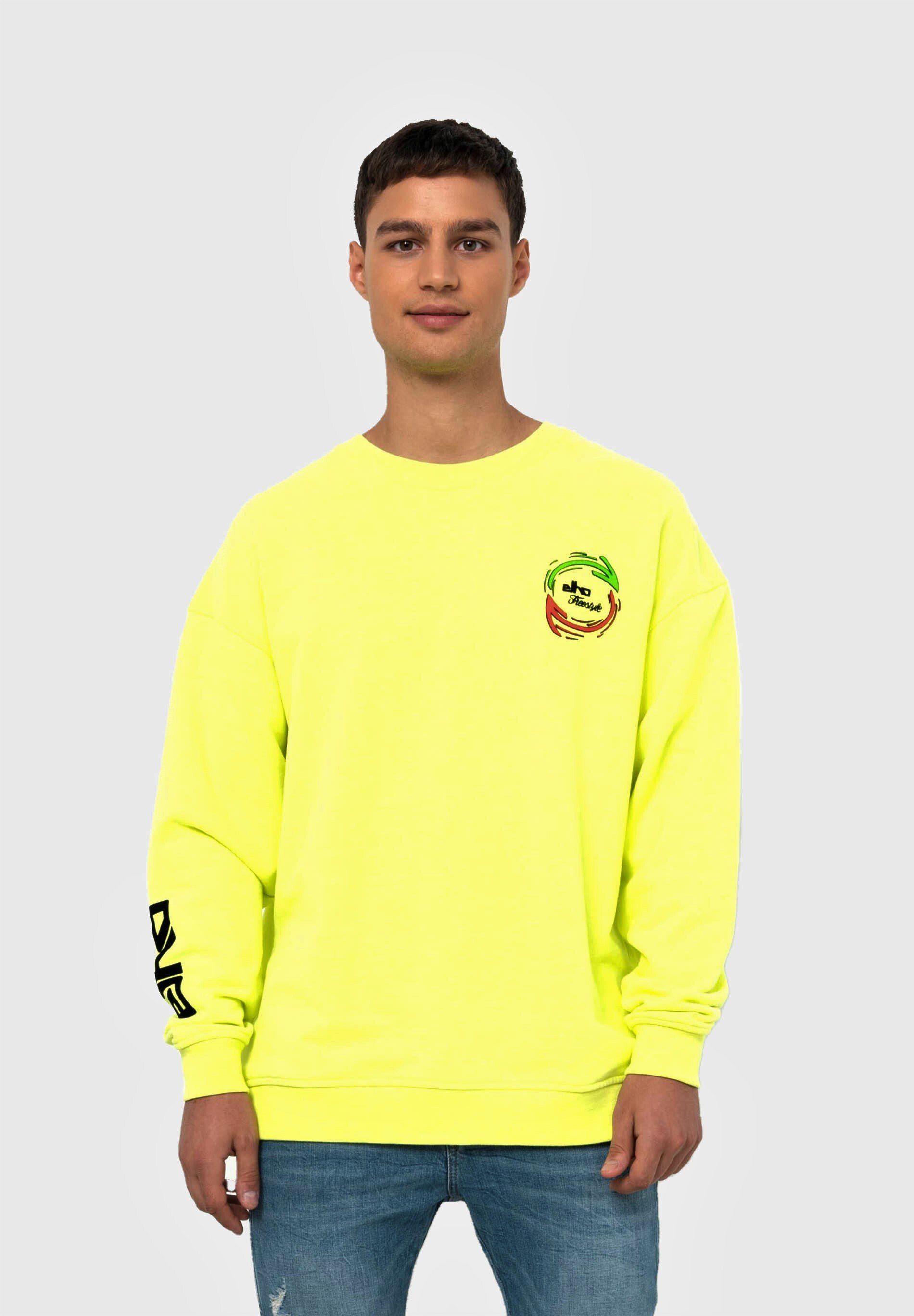 T-Shirt Neon Yellow MAYRHOFEN 89 Elho