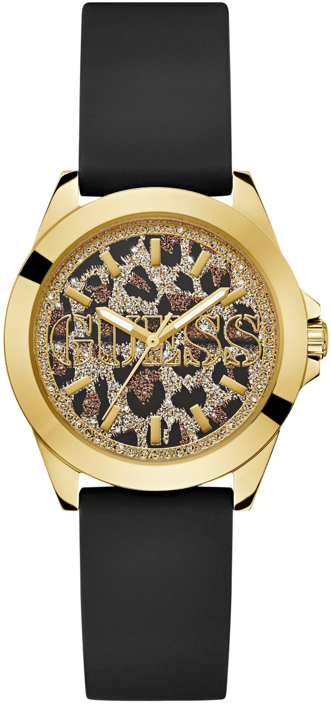Guess Quarzuhr MENAGERIE GW0749L2, Armbanduhr, Damenuhr, Silikonarmband, Mi günstig online kaufen