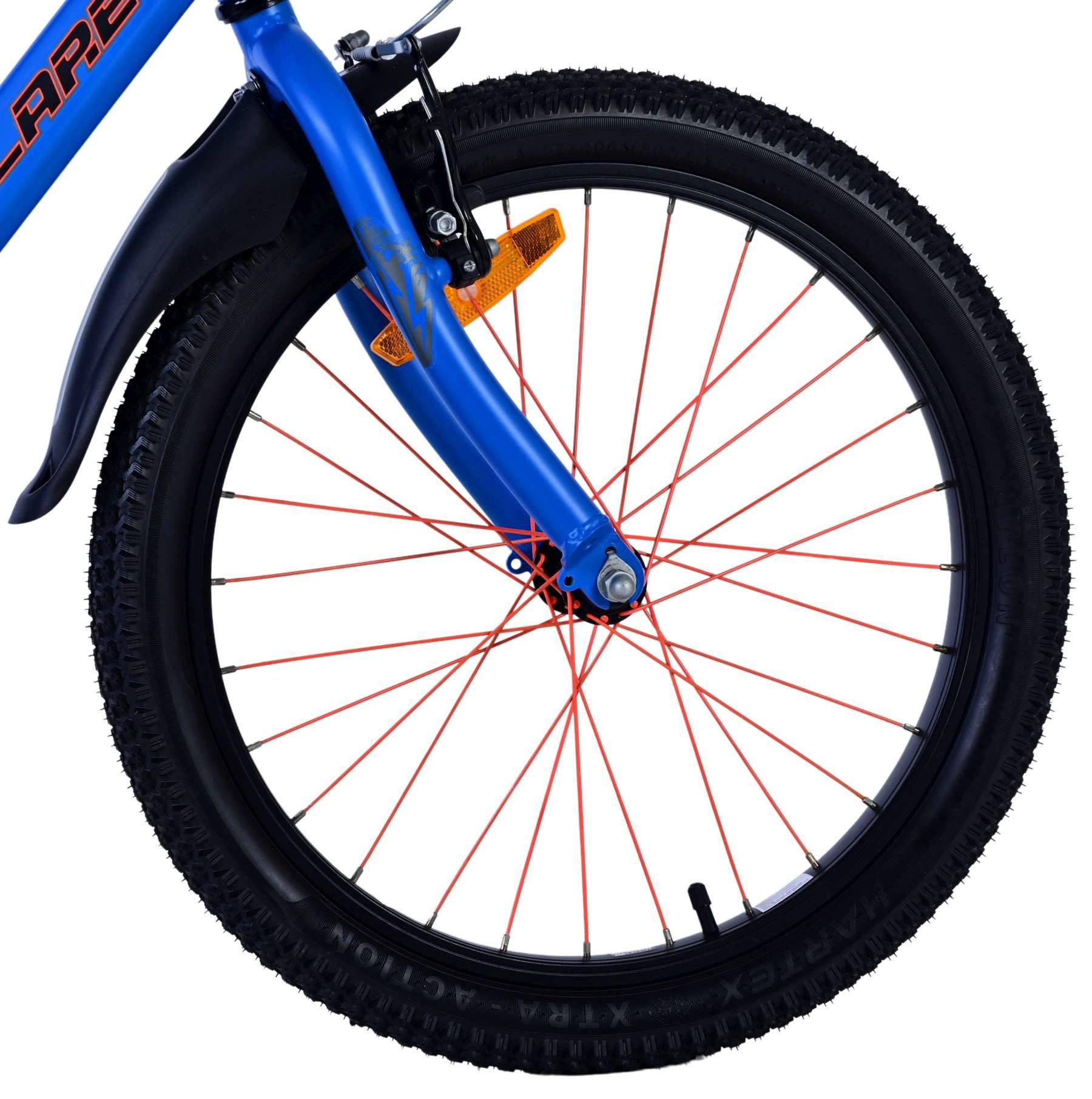 Volare Kinderfahrrad Volare Rocky Kinderfahrrad für Jungen - 20 Zoll in Blau für Kinder, Vorderradbremsen, verstellbarer Sattel, Aluminiumfelgen