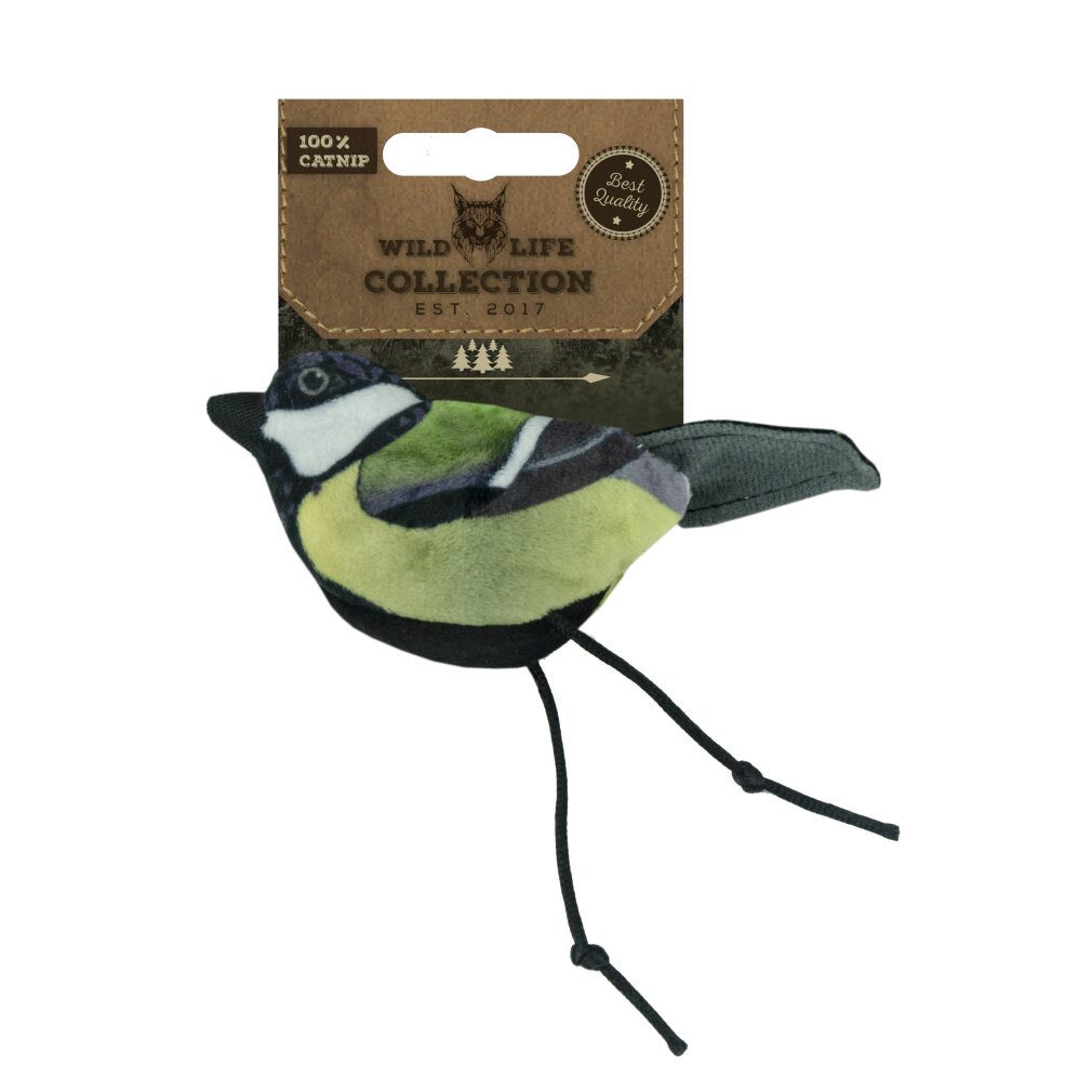 wild life collection Tierkuscheltier WIld Life Cat Great Tit (Kohlmeise)