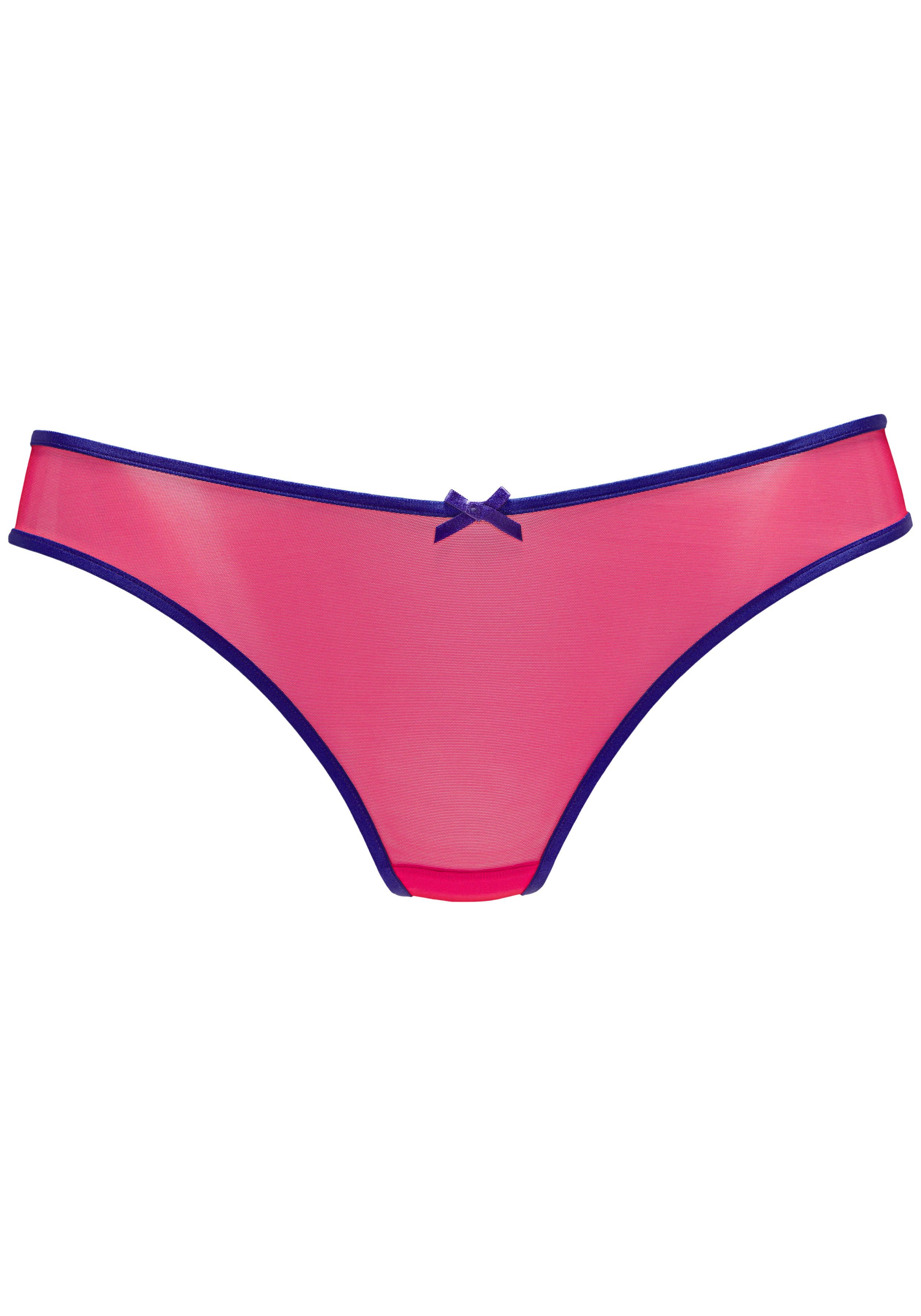 Vivance String Finja aus transparentem Soft-Mesh, transparente Unterwäsche, Dessous