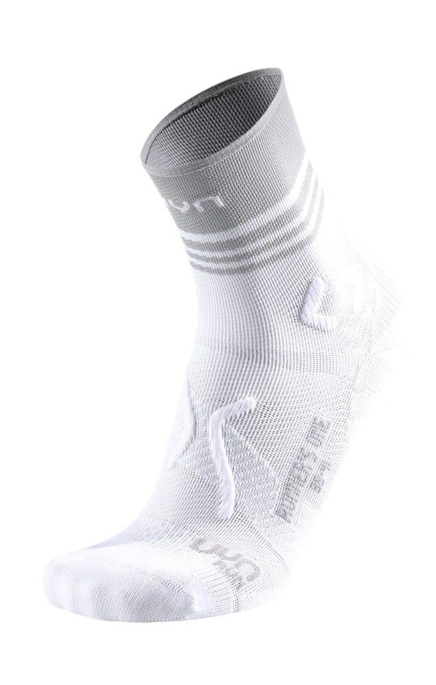 Laufsocken Runner's One Short Grip (maximale Stabilität) weiss - 1 Paar