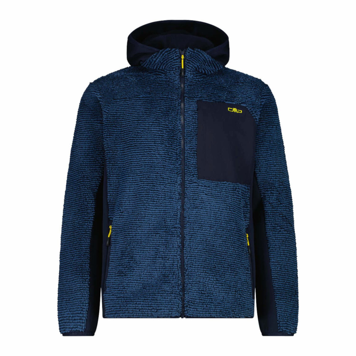 Fleecejacke CMP Herren Fleecejacke MAN JACKET FIX HOOD 35P3027