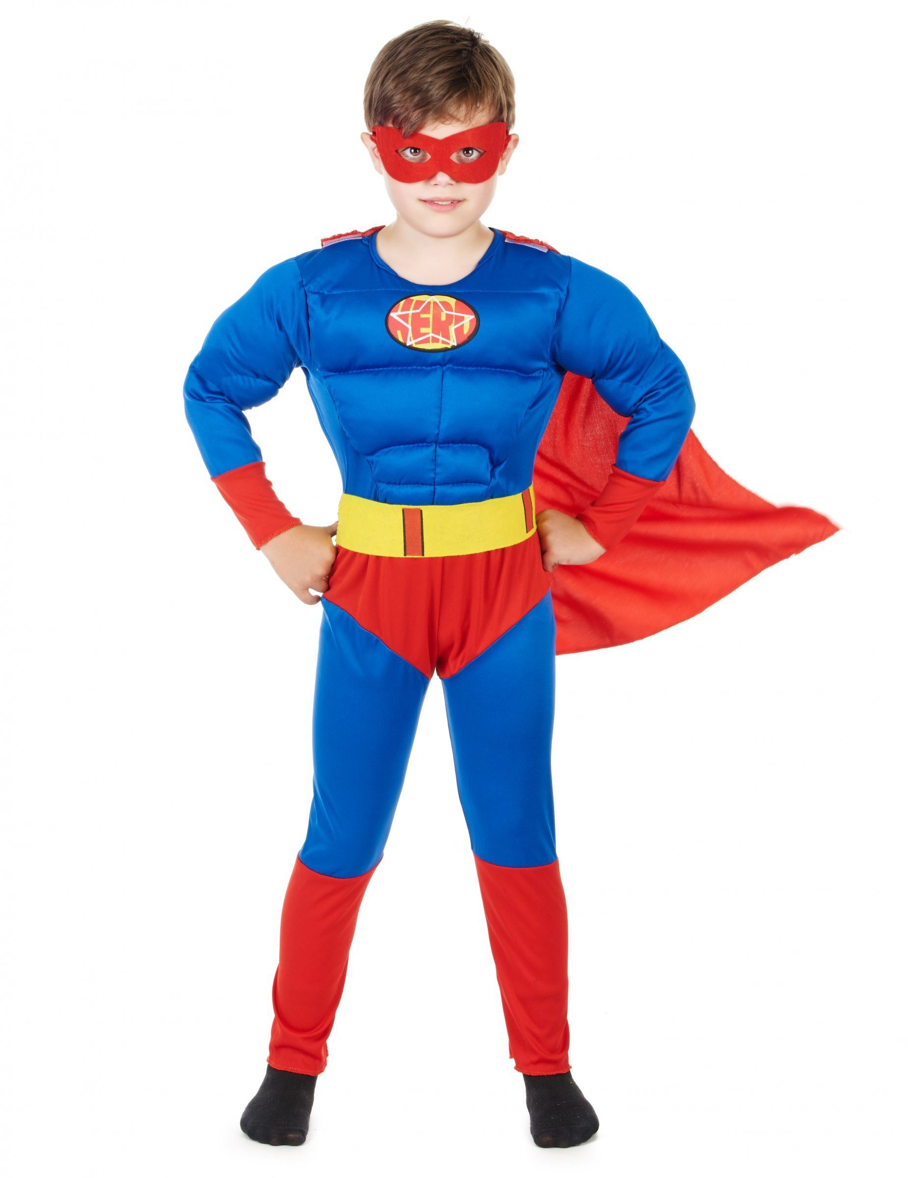 Kostüm Superhelden-Kostüm für Kinder rot-blau